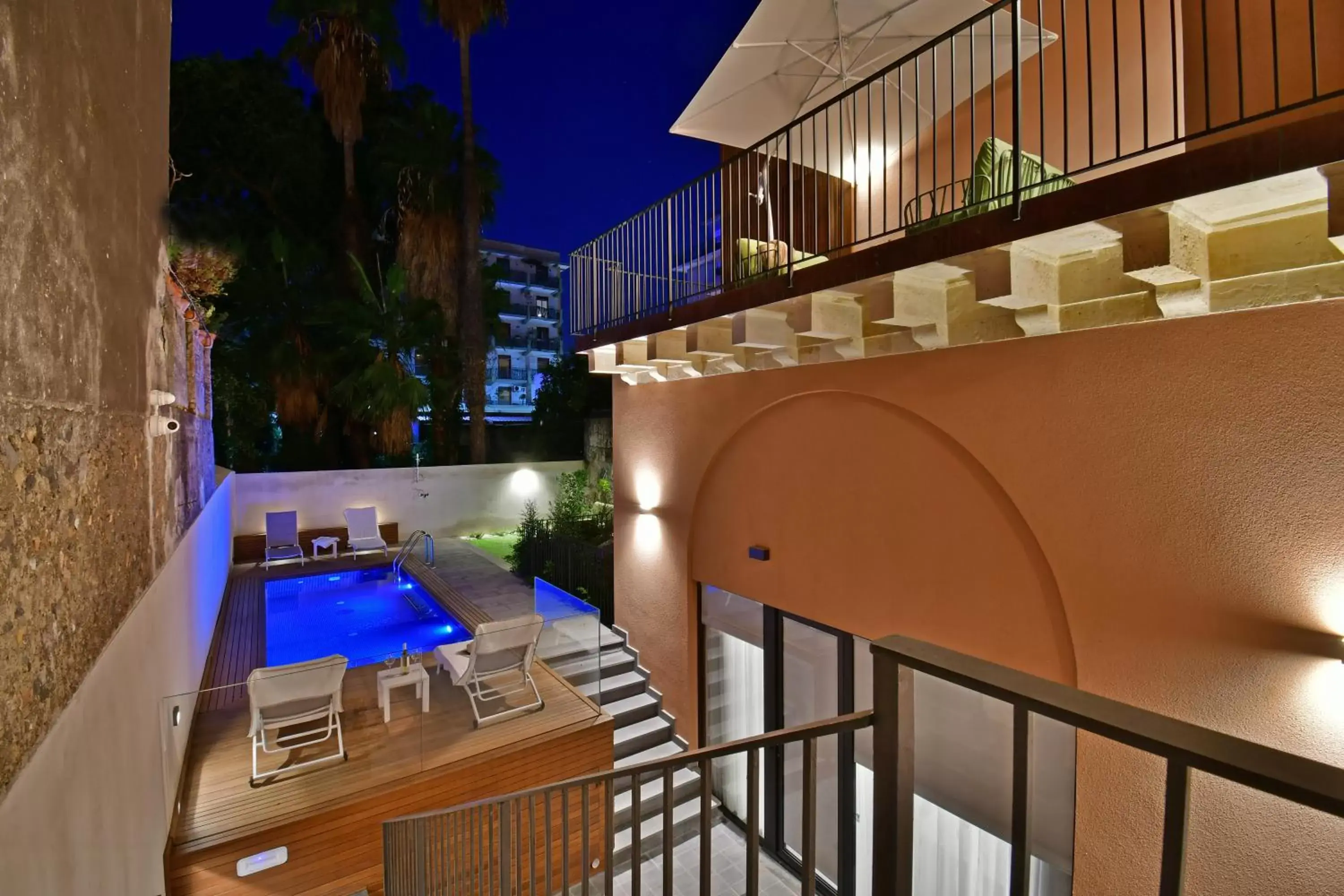 Balcony/Terrace, Pool View in Creuza De Ma