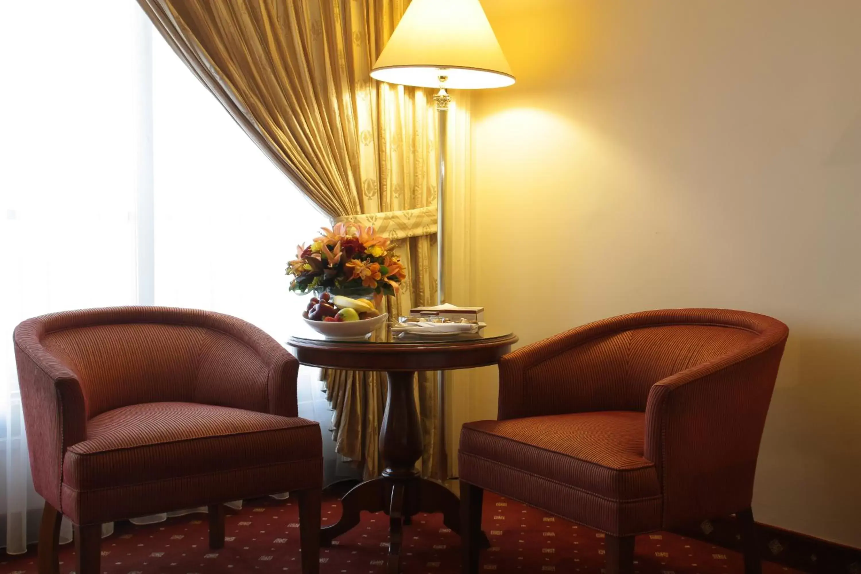 Living room, Seating Area in Regency Palace Amman