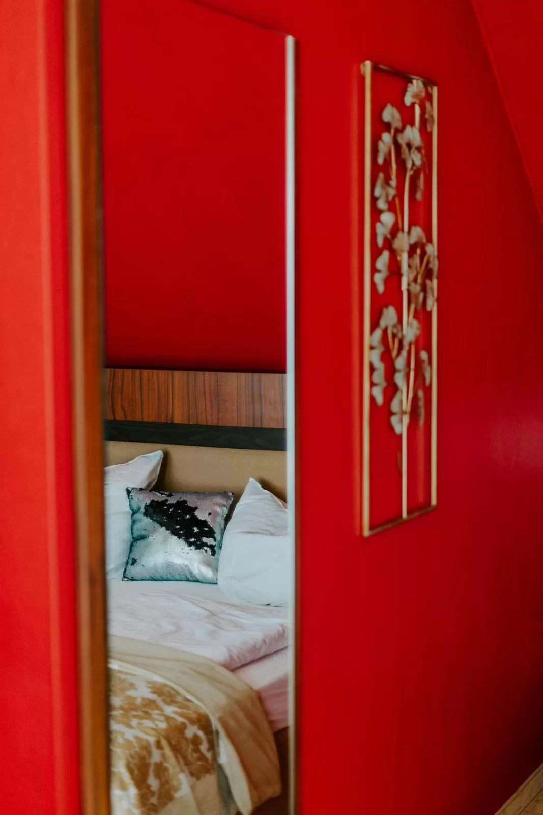 Bed in Boutique Hotel Rothenburger Hof