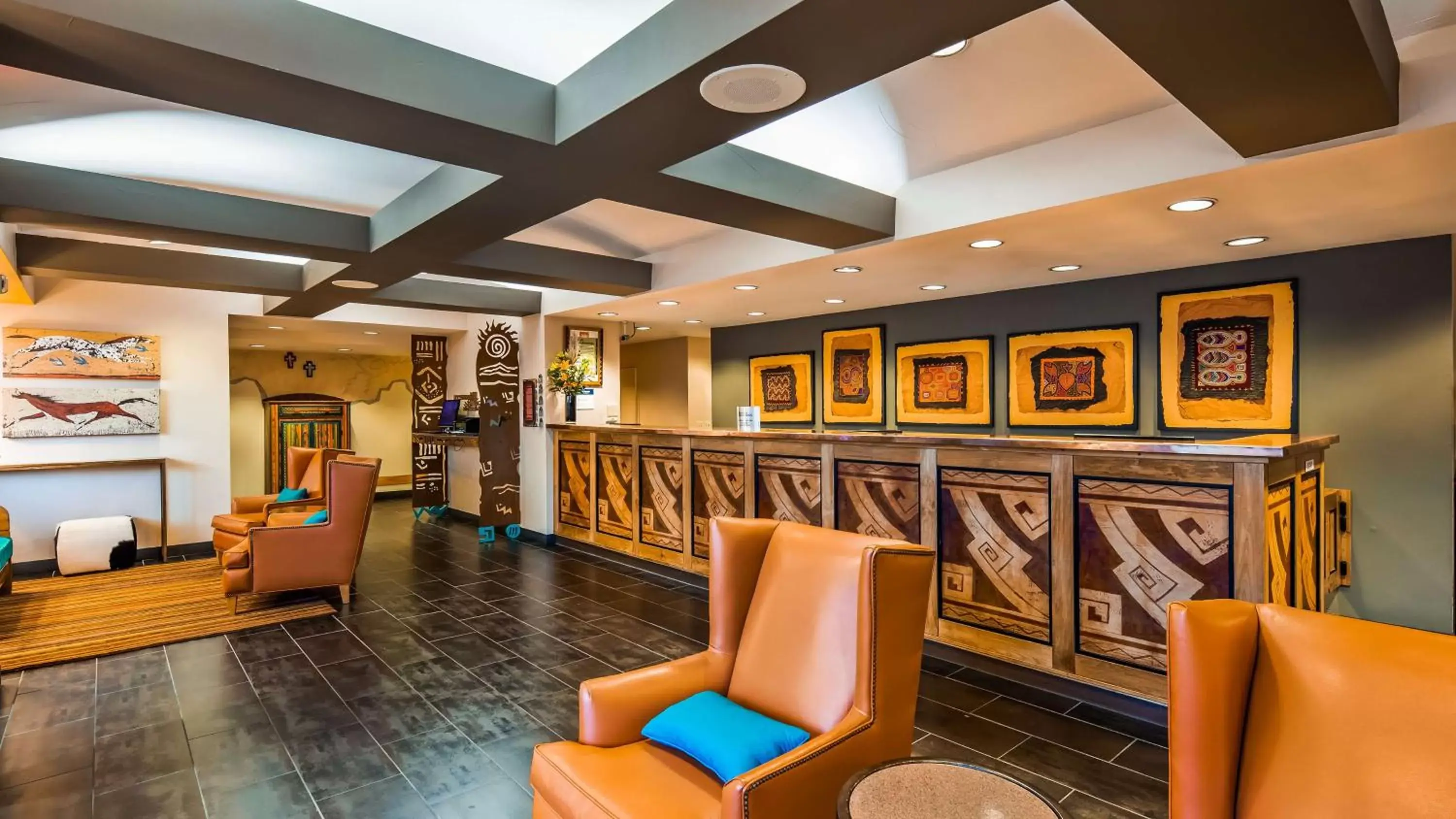 Lobby or reception in Best Western Plus Rio Grande Inn