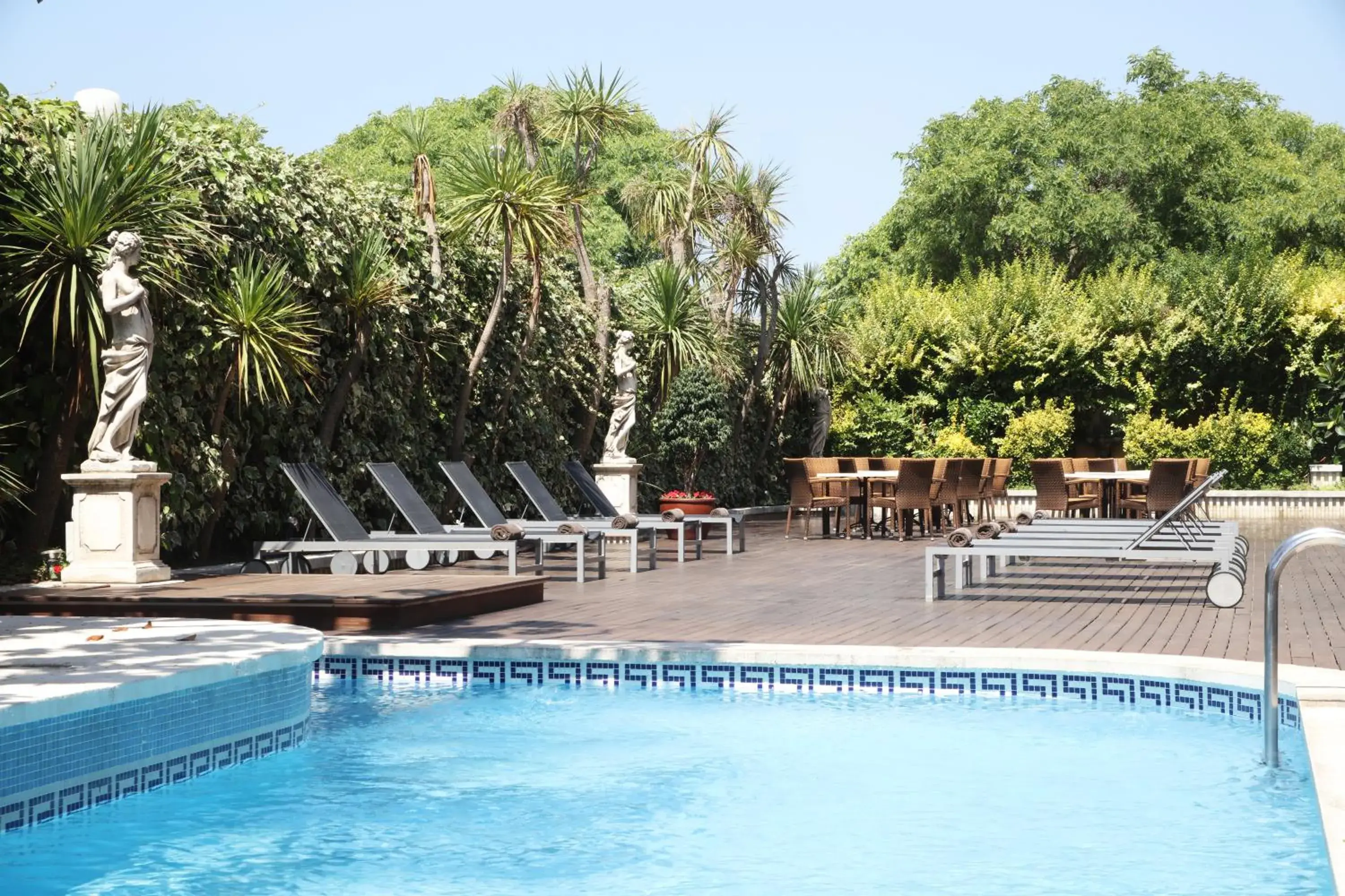 Garden, Swimming Pool in Augusta Club & Spa - Adults Only