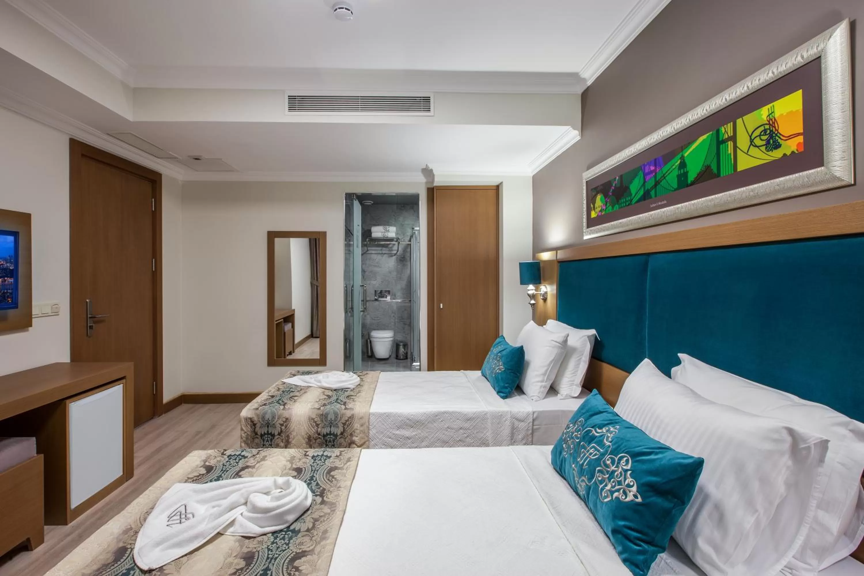 Bed in Ferman Hilal Hotel-Special Category