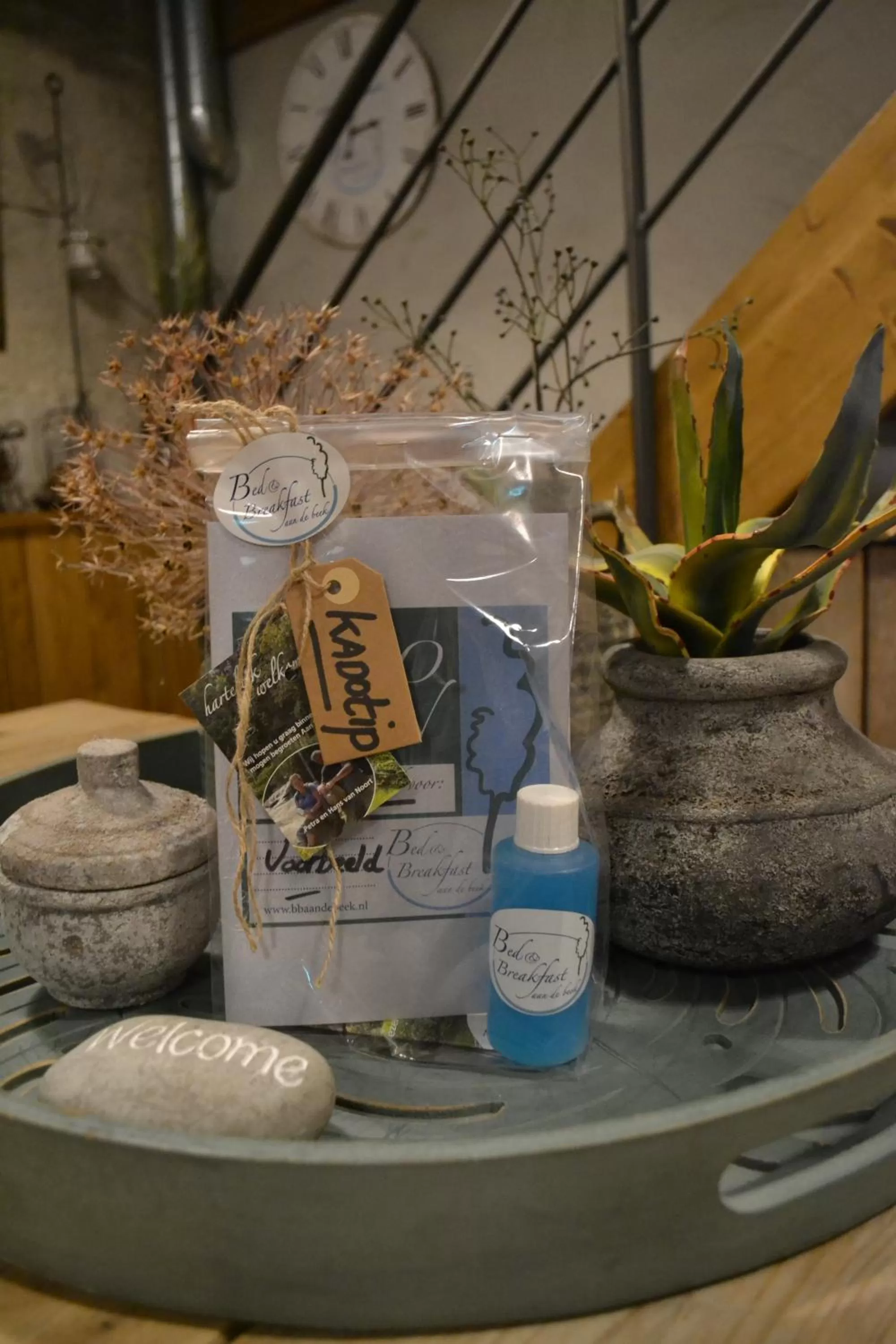 Decorative detail in Bed & Breakfast aan de Beek