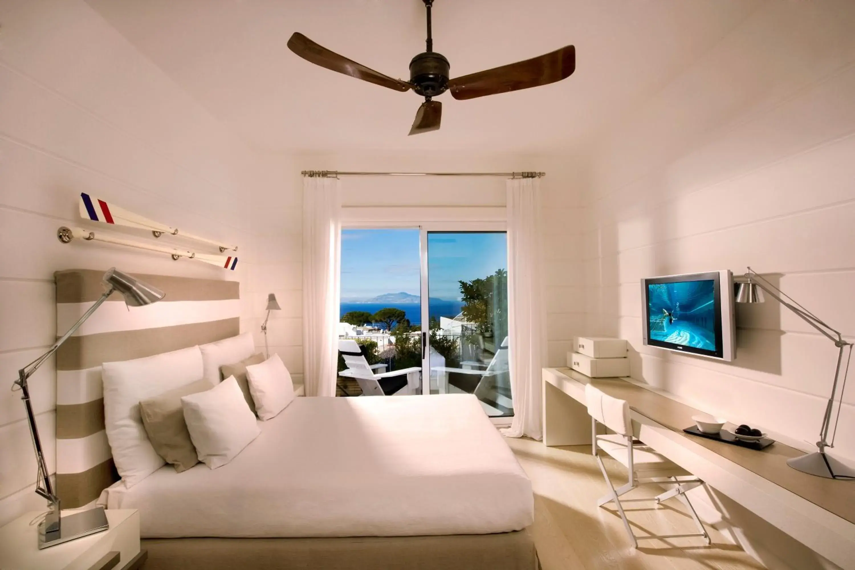 Superior Double Sea Side Room in Capri Palace Jumeirah Superior Double Sea Side Room in Capri Palace Jumeirah