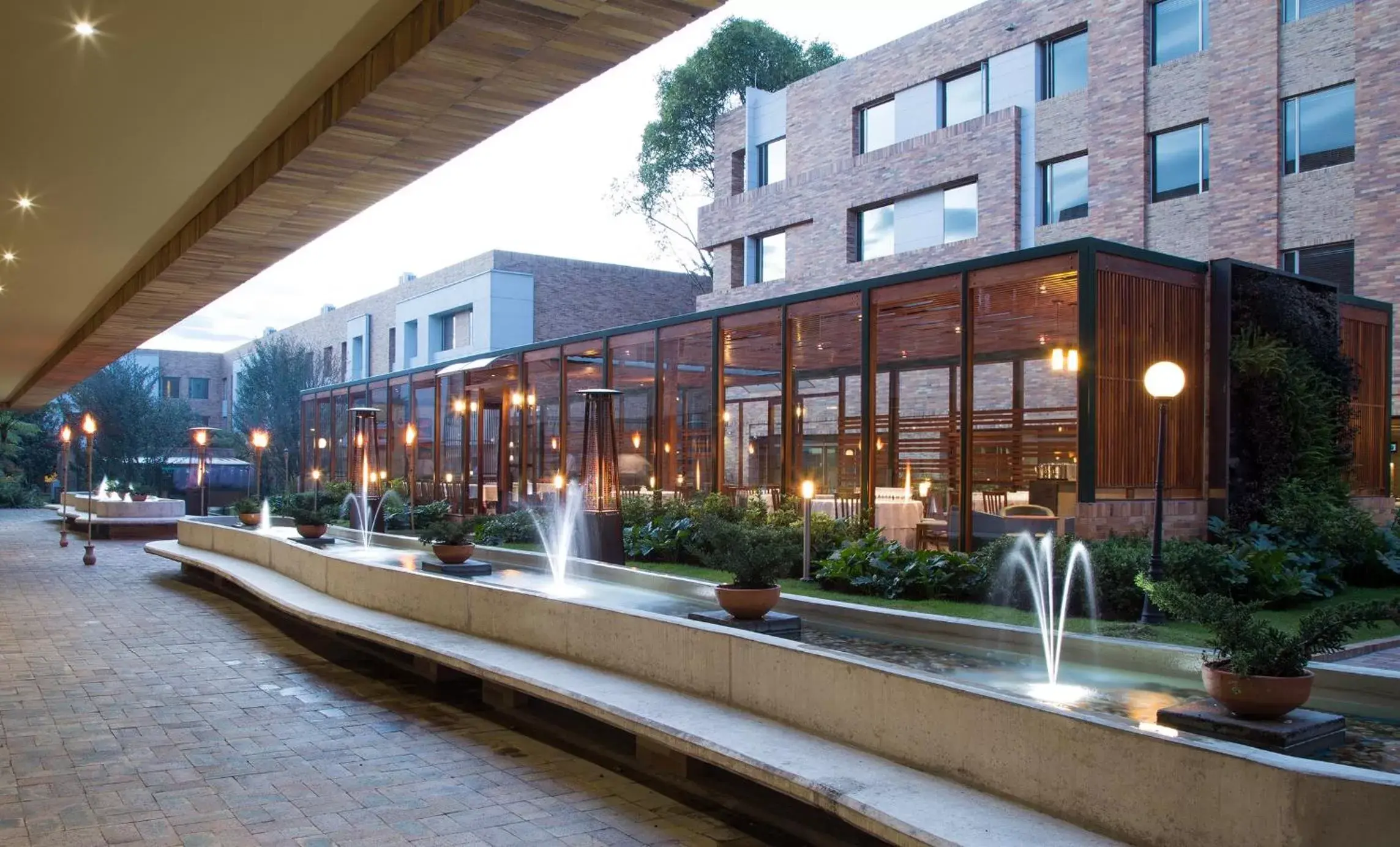 Inner courtyard view, Property Building in Hotel Habitel Select