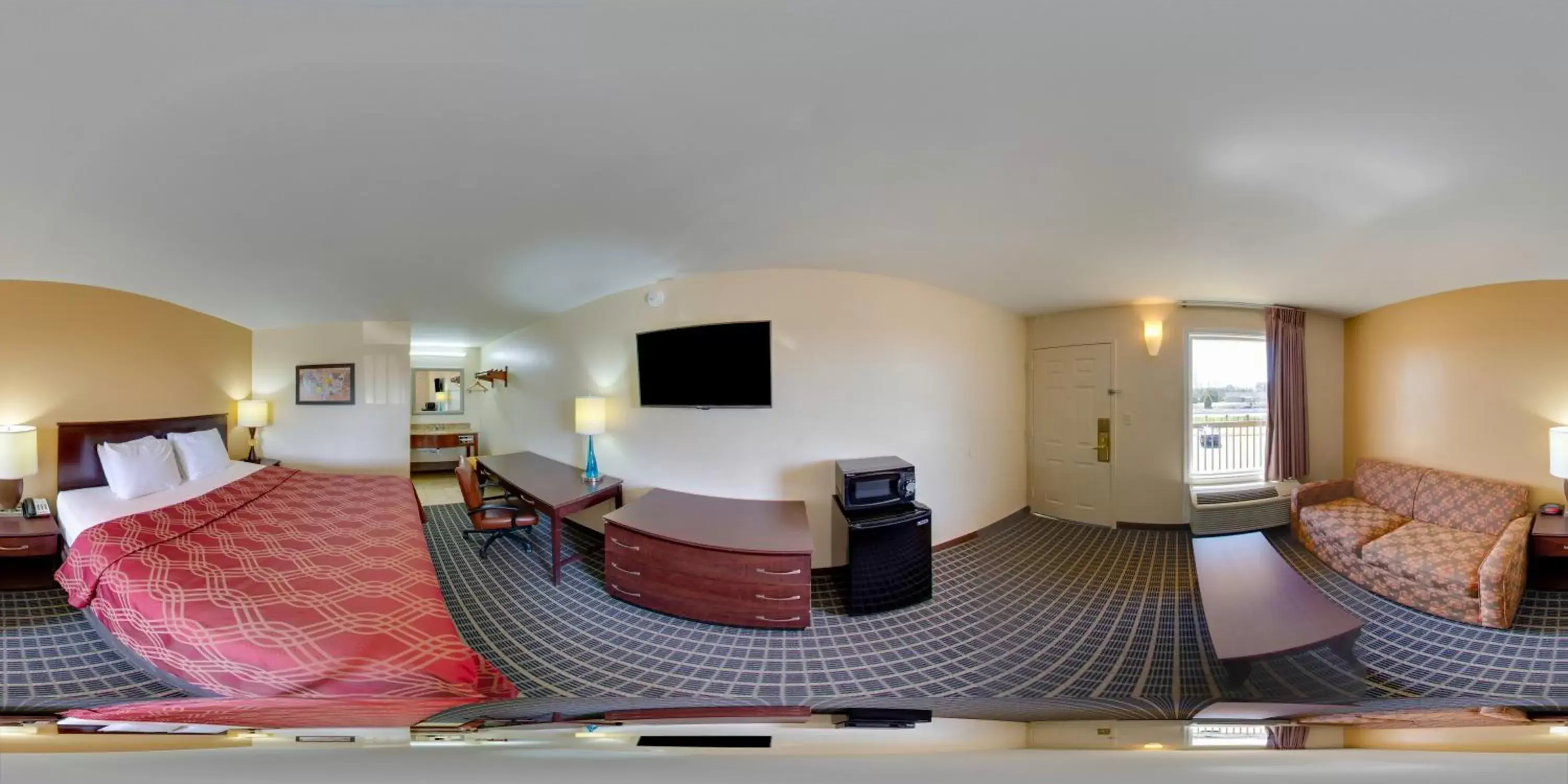 Photo of the whole room, Seating Area in Econo Lodge