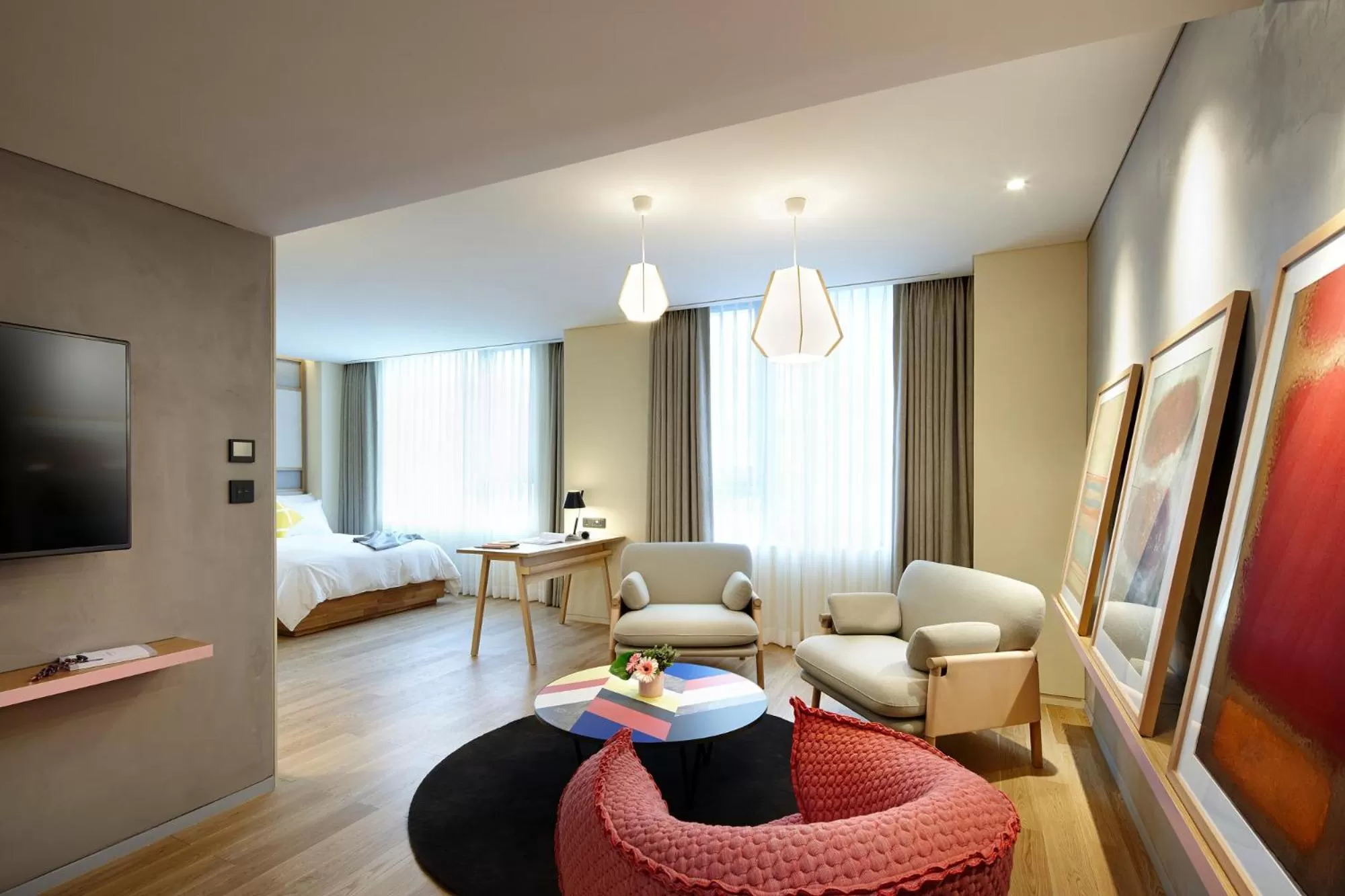 Living room in L7 MYEONGDONG by LOTTE HOTELS