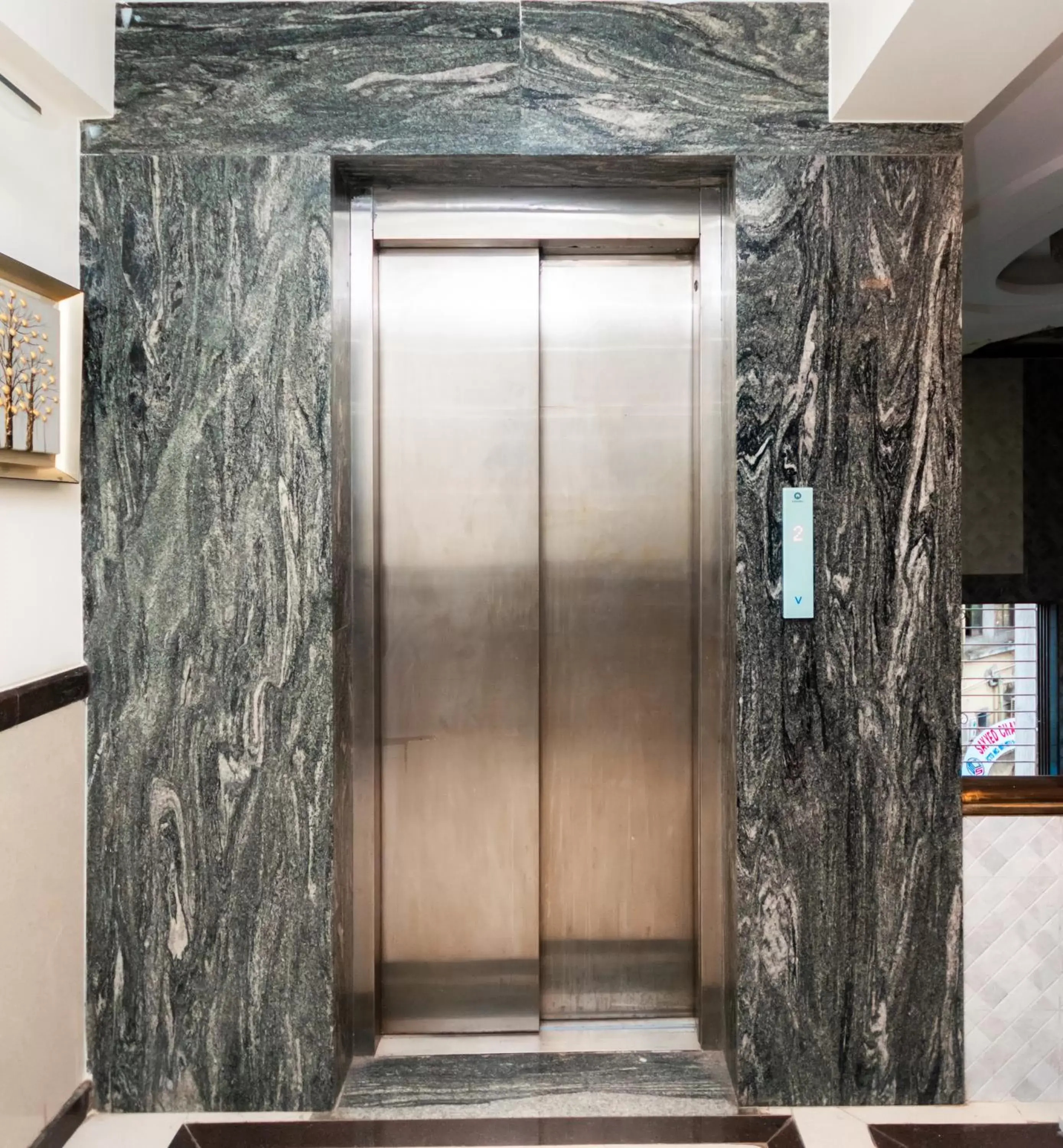 elevator in Treebo Trend Laaiba Residency