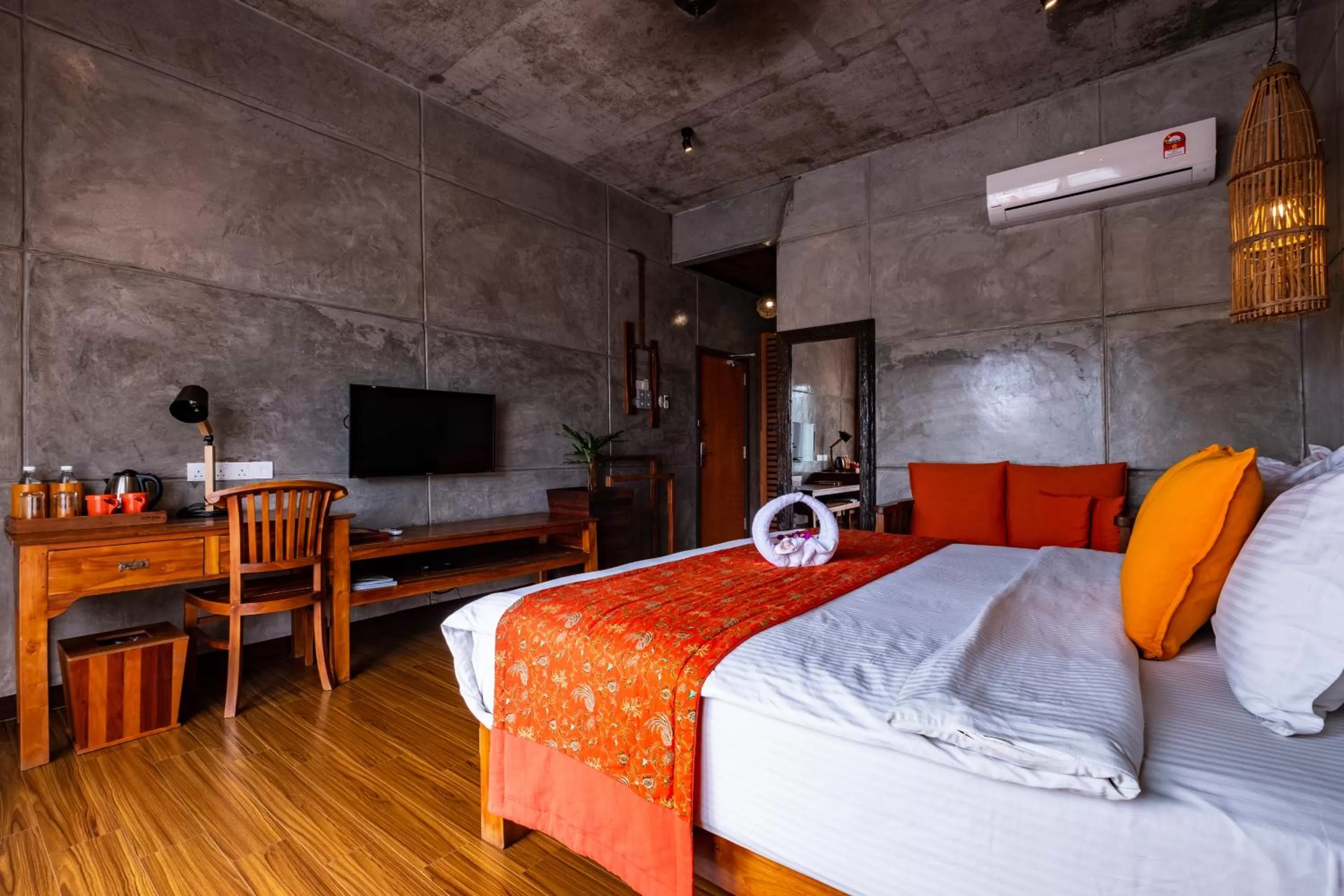 Bed in Ipoh Bali Hotel