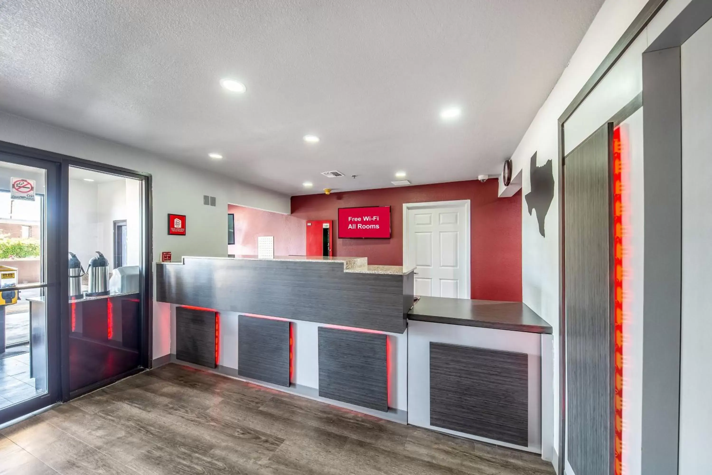 Lobby or reception, Lobby/Reception in Red Roof Inn Dallas - Mesquite Fair Park NE