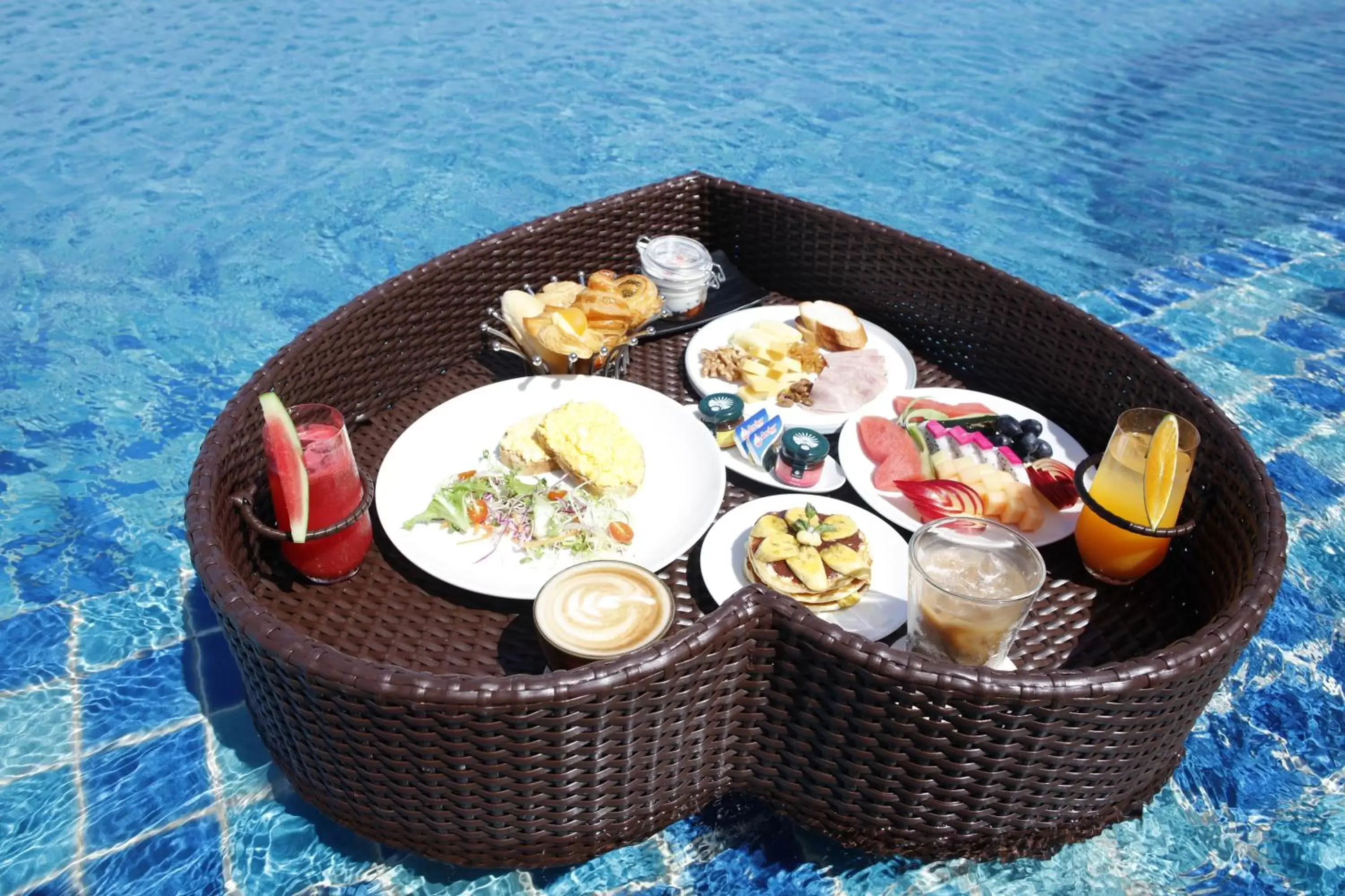 Breakfast in Wyndham Grand KN Paradise Cam Ranh