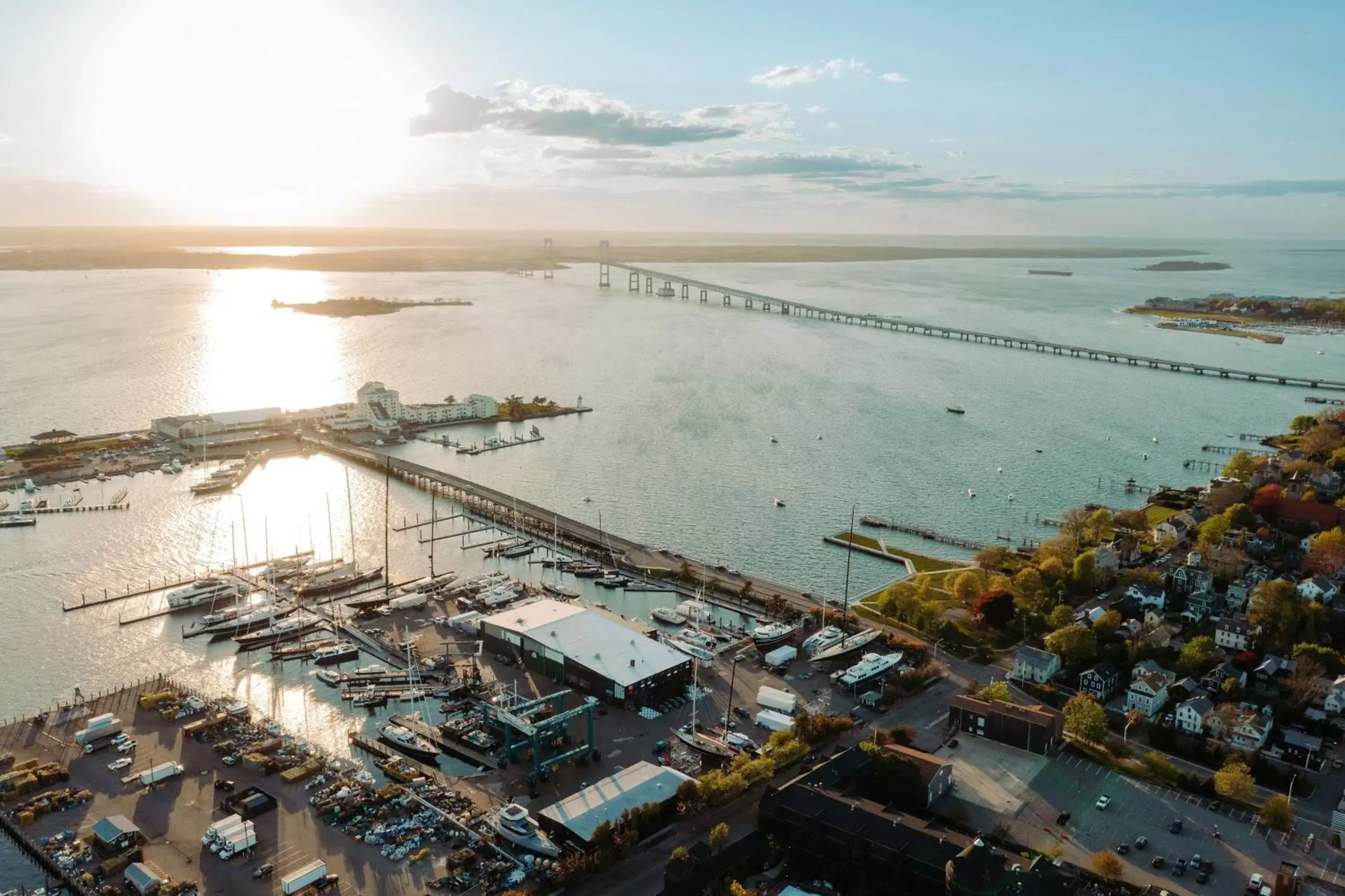 Property building, Bird's-eye View in Newport Marriott Hotel & Spa