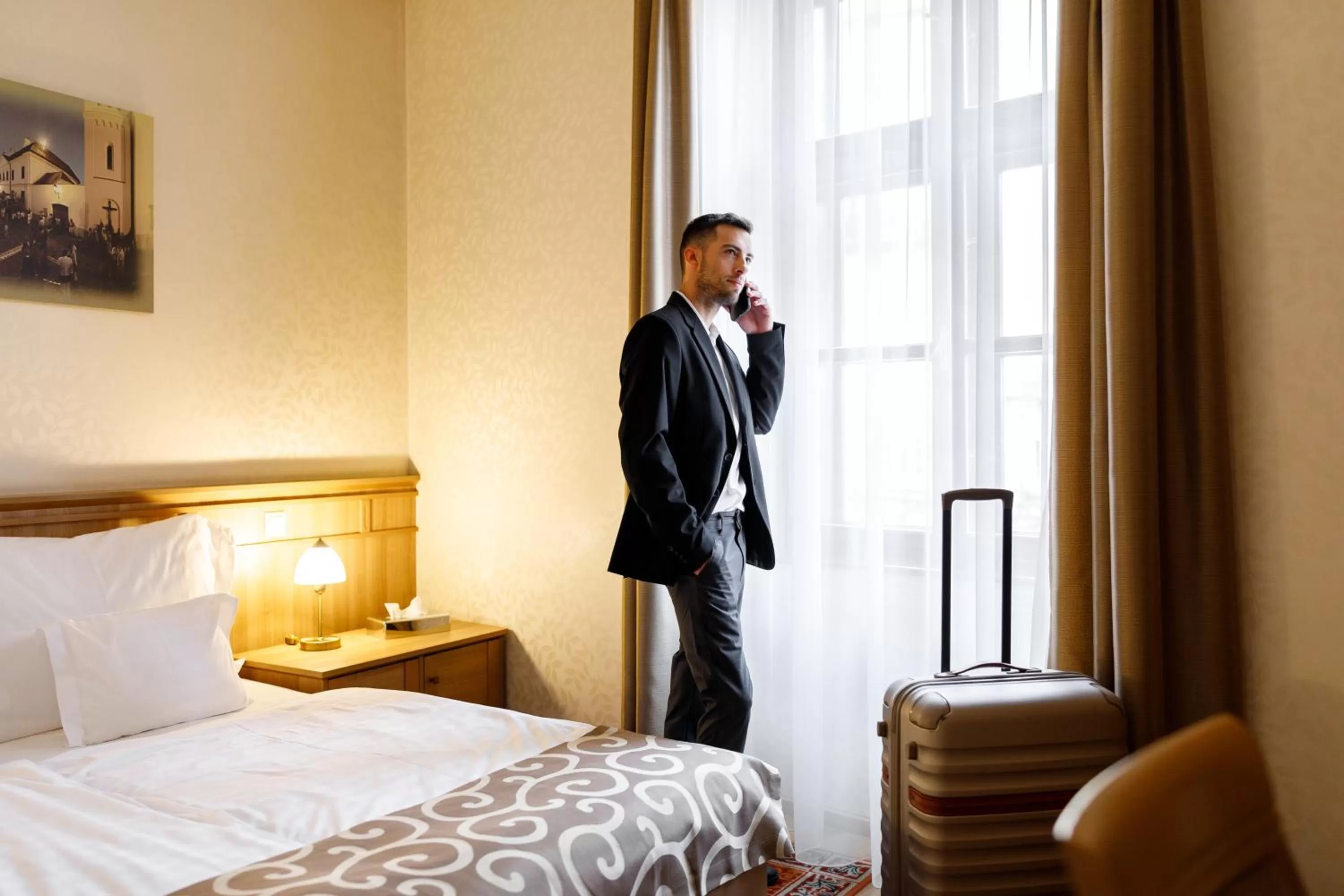Business facilities, Bed in Hotel Historia & Historante