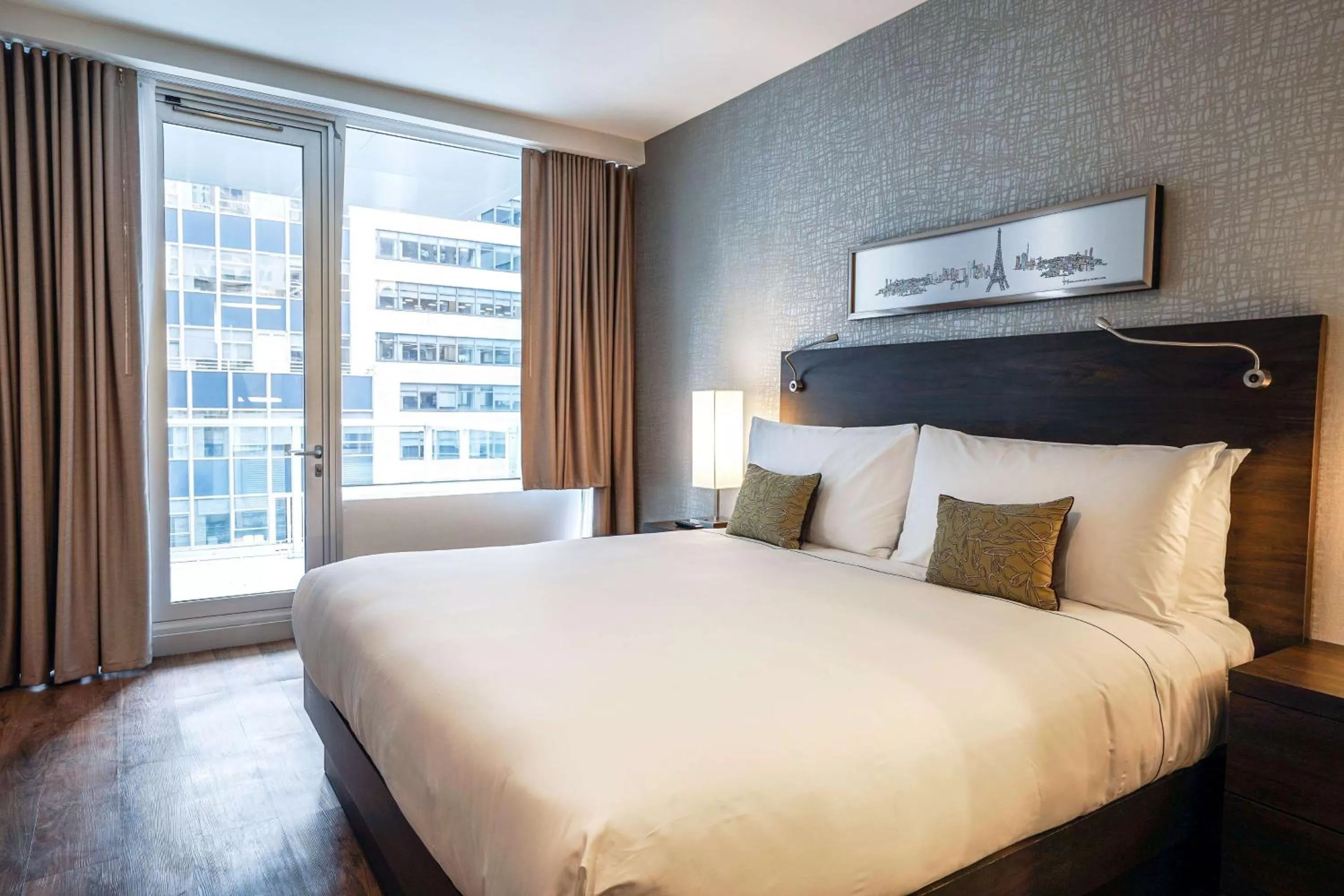 Bed in The Bernic Hotel New York City,Tapestry Collection by Hilton