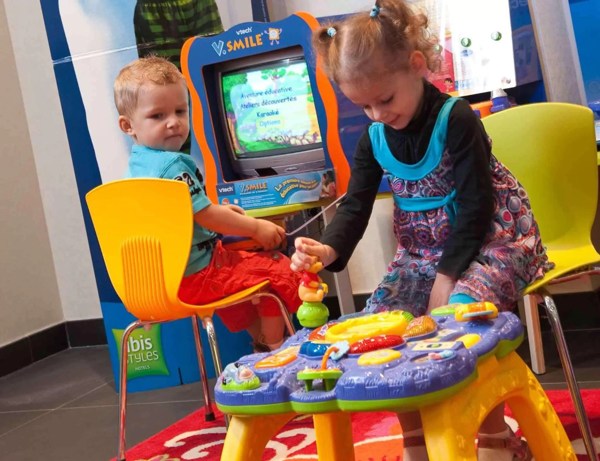 On site in ibis Styles Saint Dizier