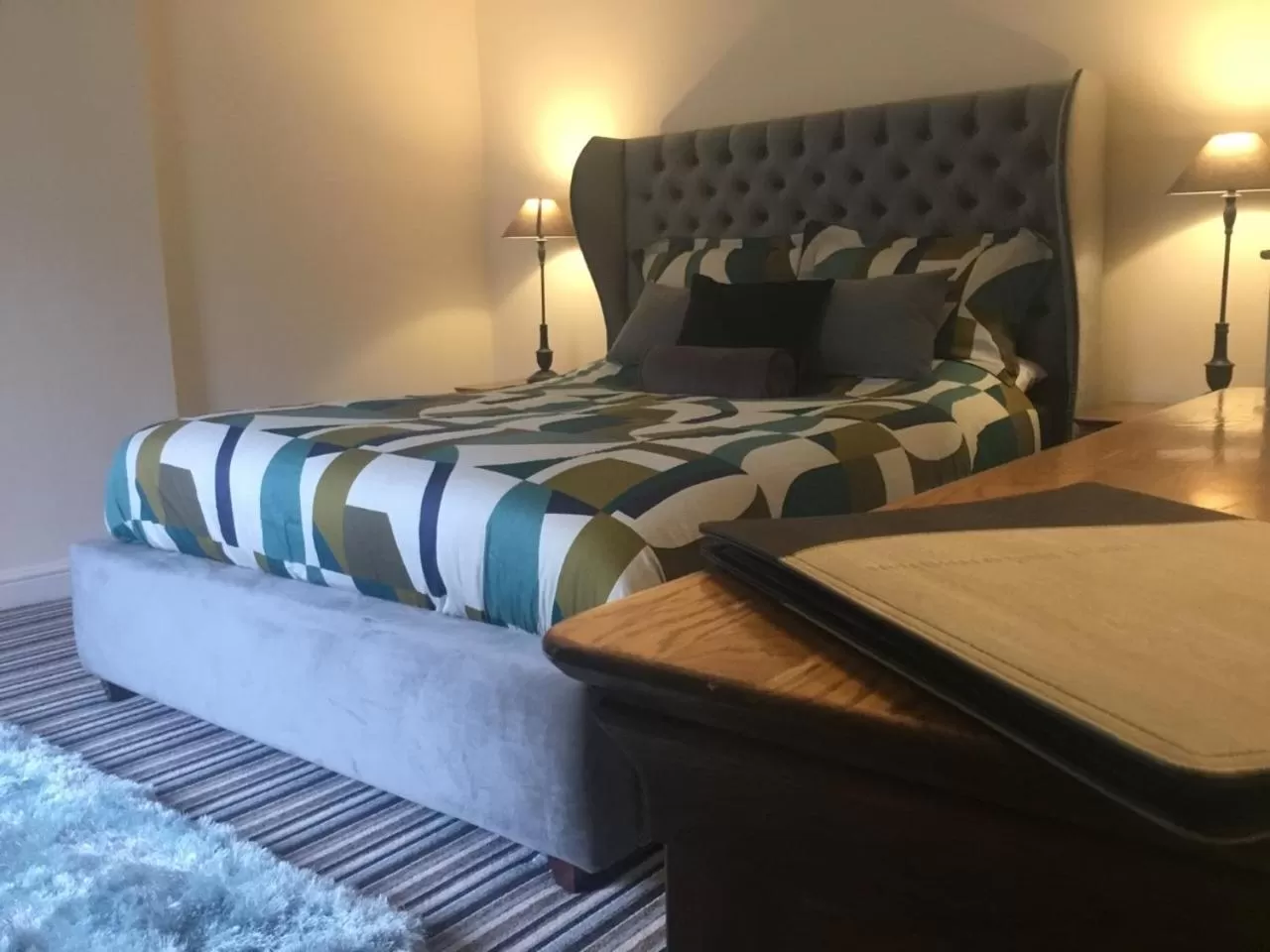 Bed in Unicorn Hotel