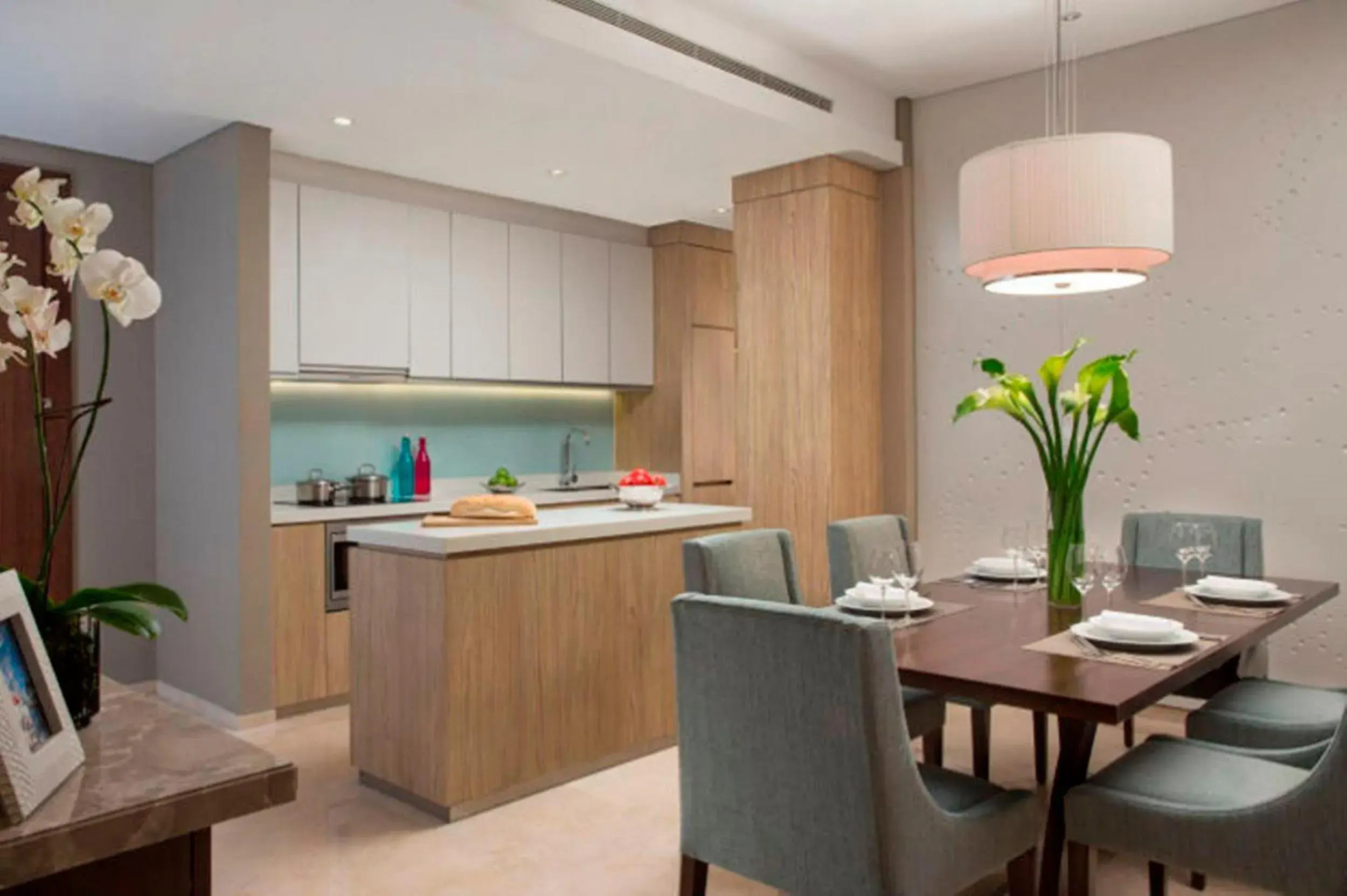 Coffee/tea facilities, Kitchen/Kitchenette in Ascott Kuningan Jakarta