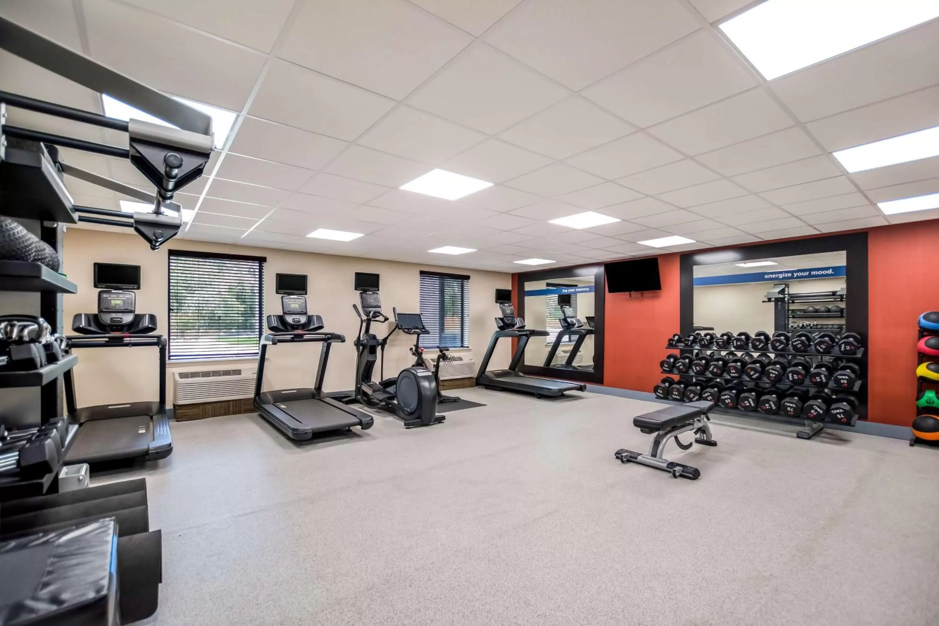 Fitness centre/facilities in Hampton Inn Winter Haven