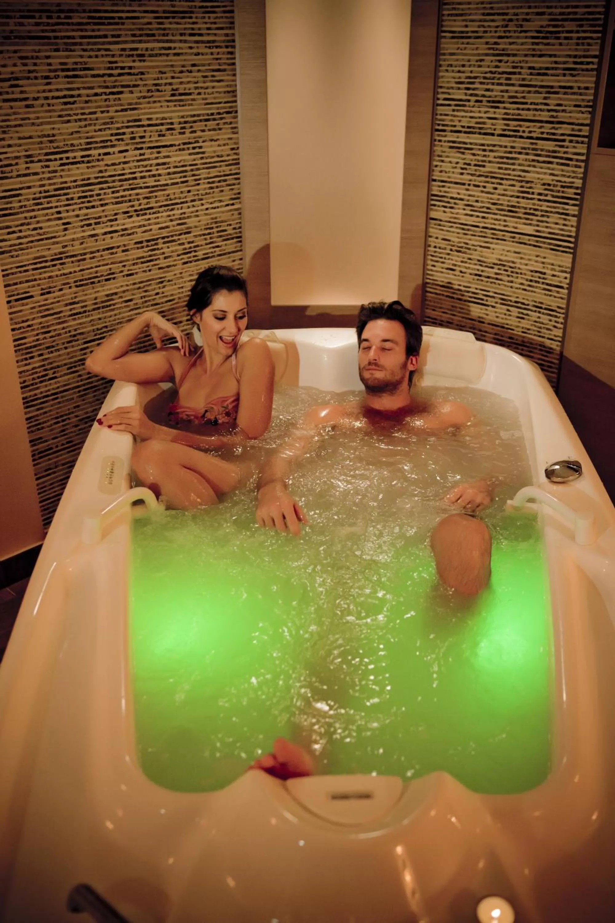 Hot Spring Bath in Aquaworld Resort Budapest