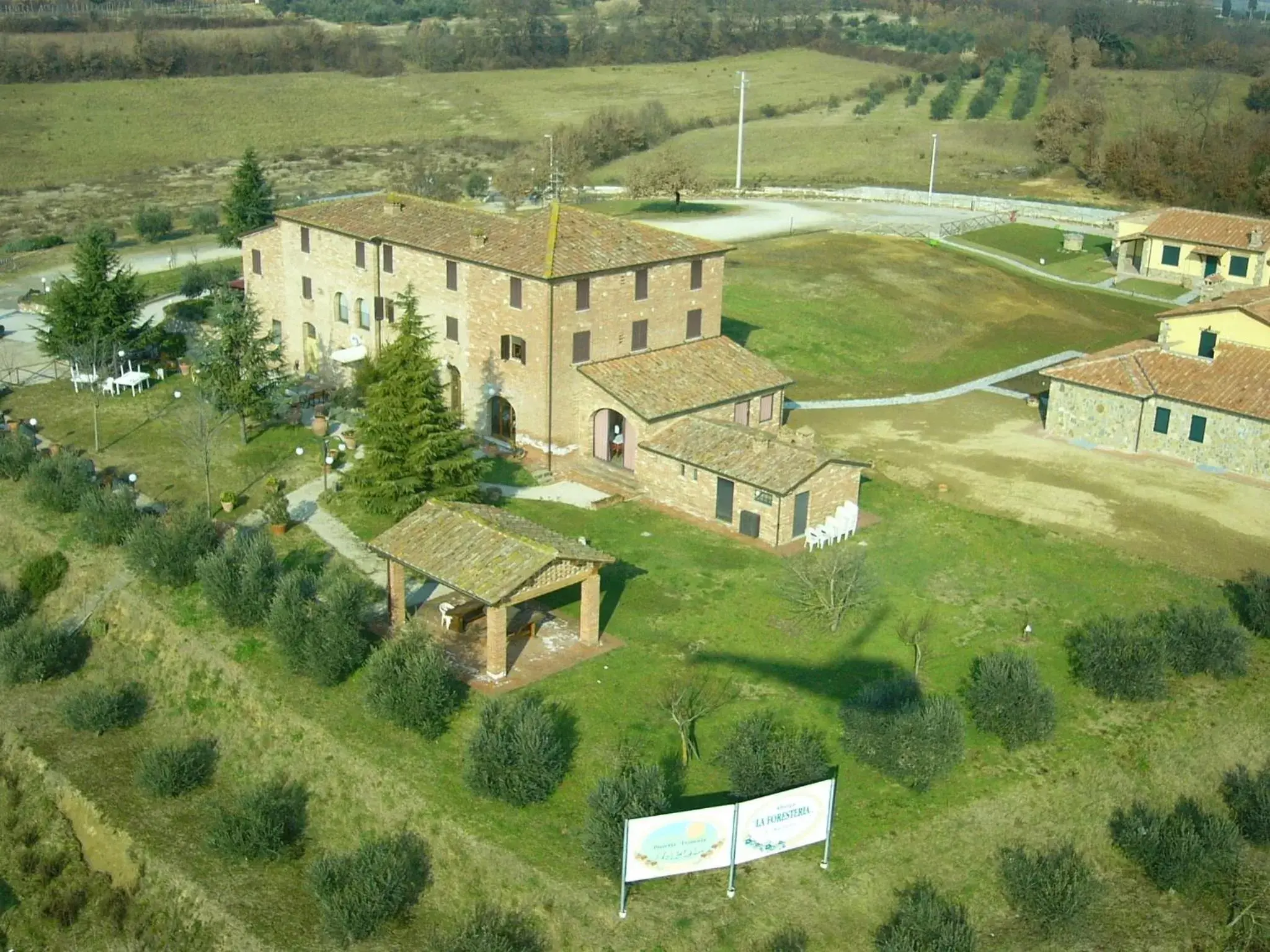 Bird's eye view, Bird's-eye View in Albergo La Foresteria