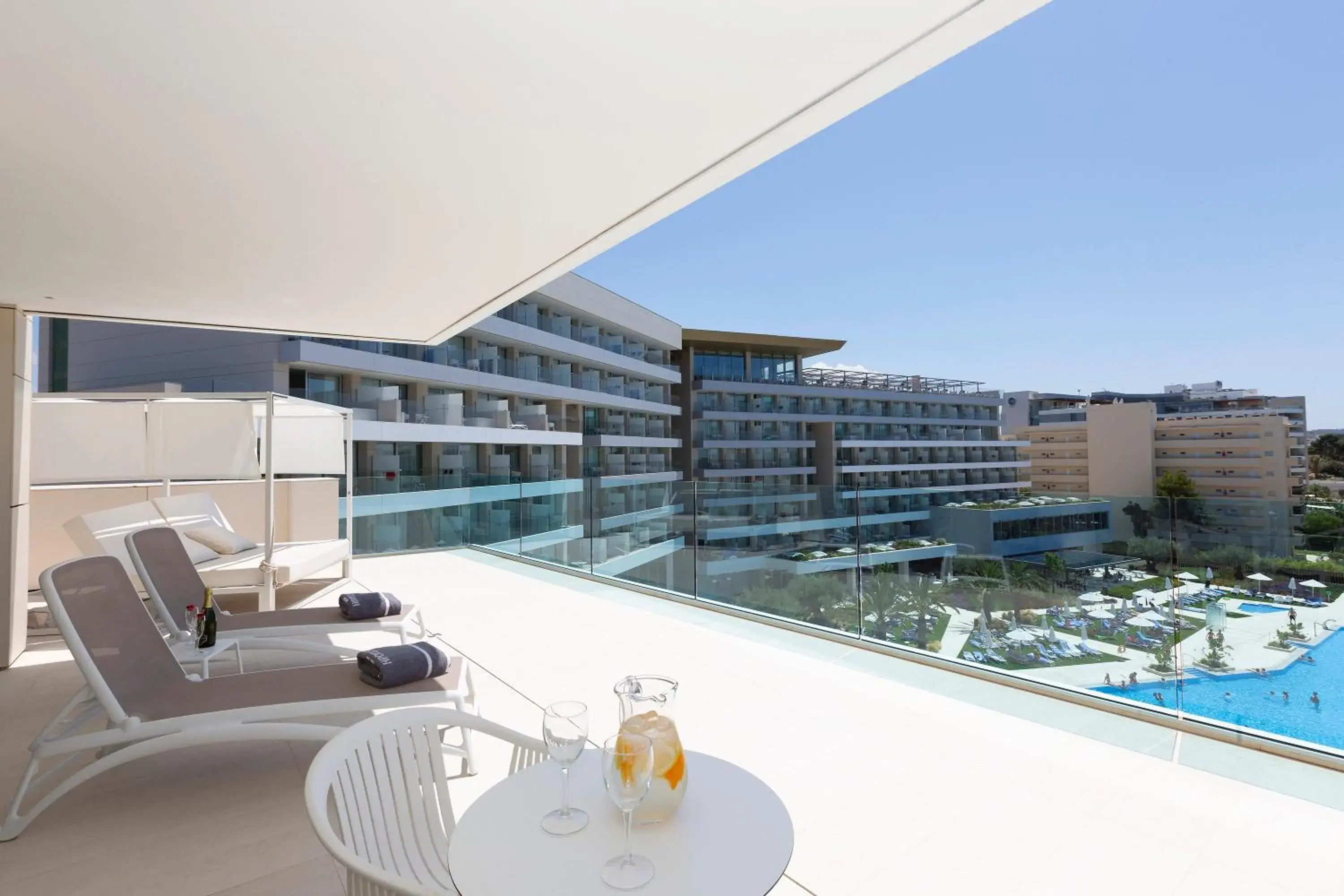 Balcony/Terrace in Hipotels Gran Playa de Palma