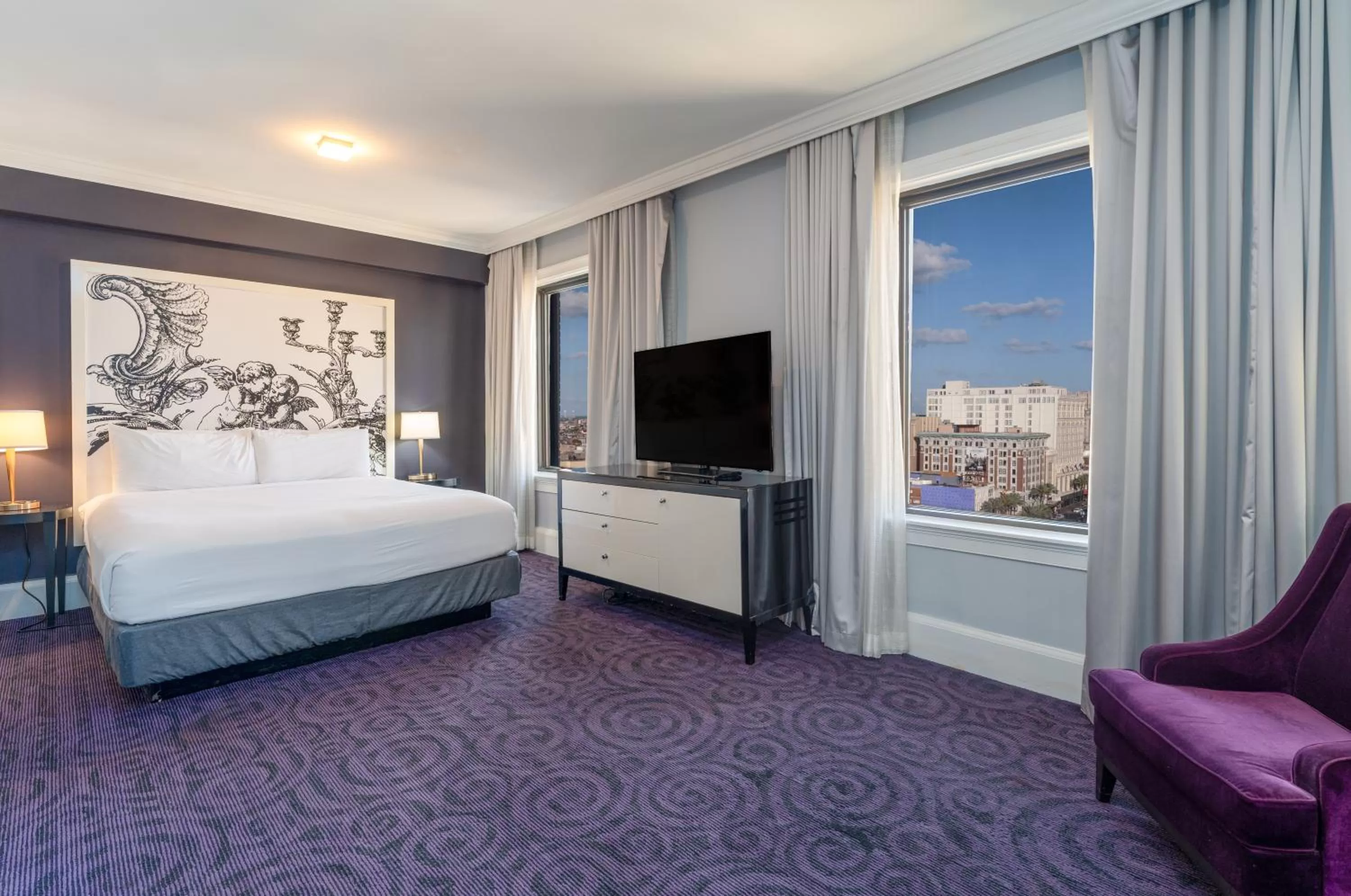 Bed in Hotel Vinache