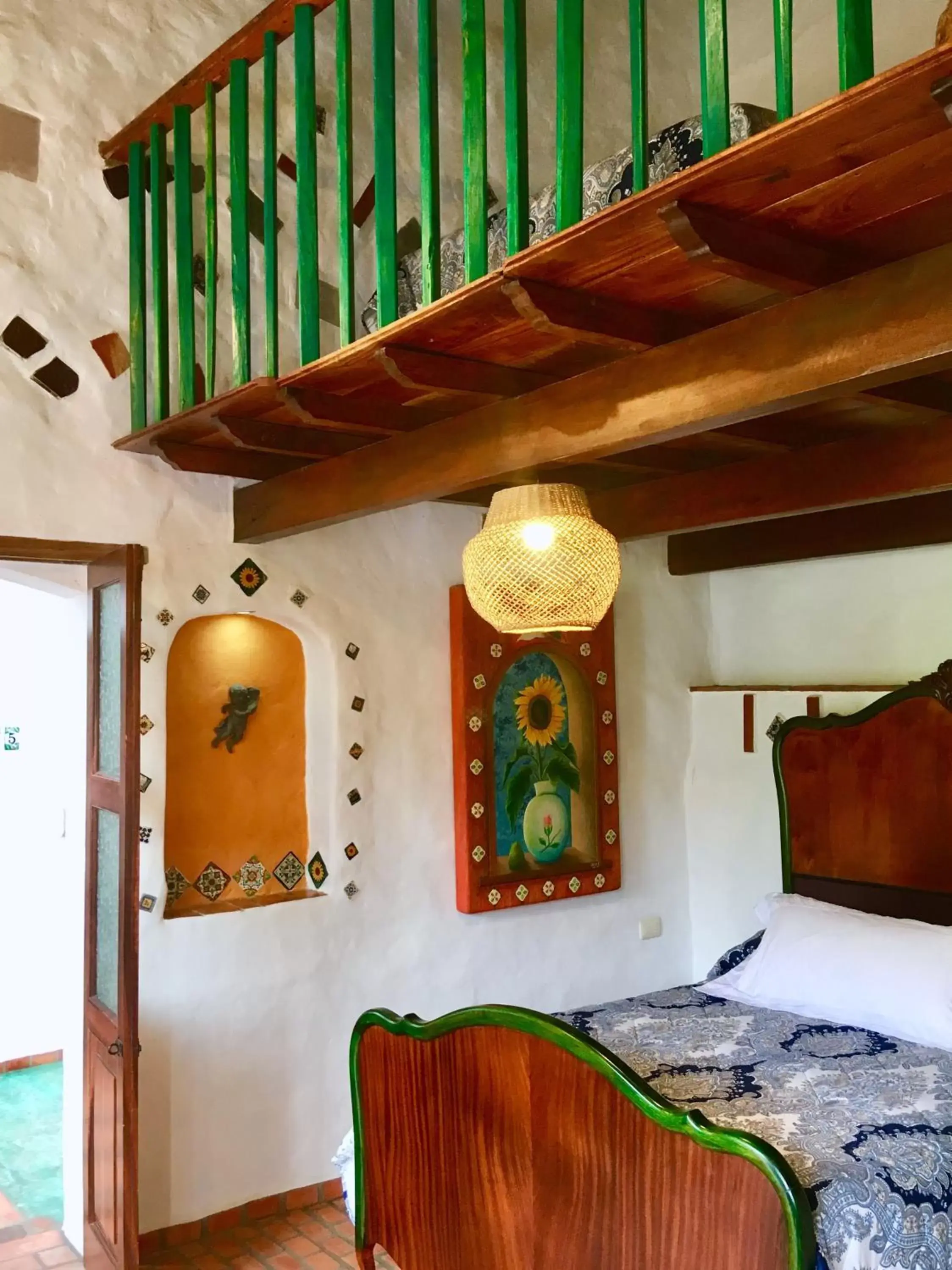 Bedroom in Casa Miguel Arcangel