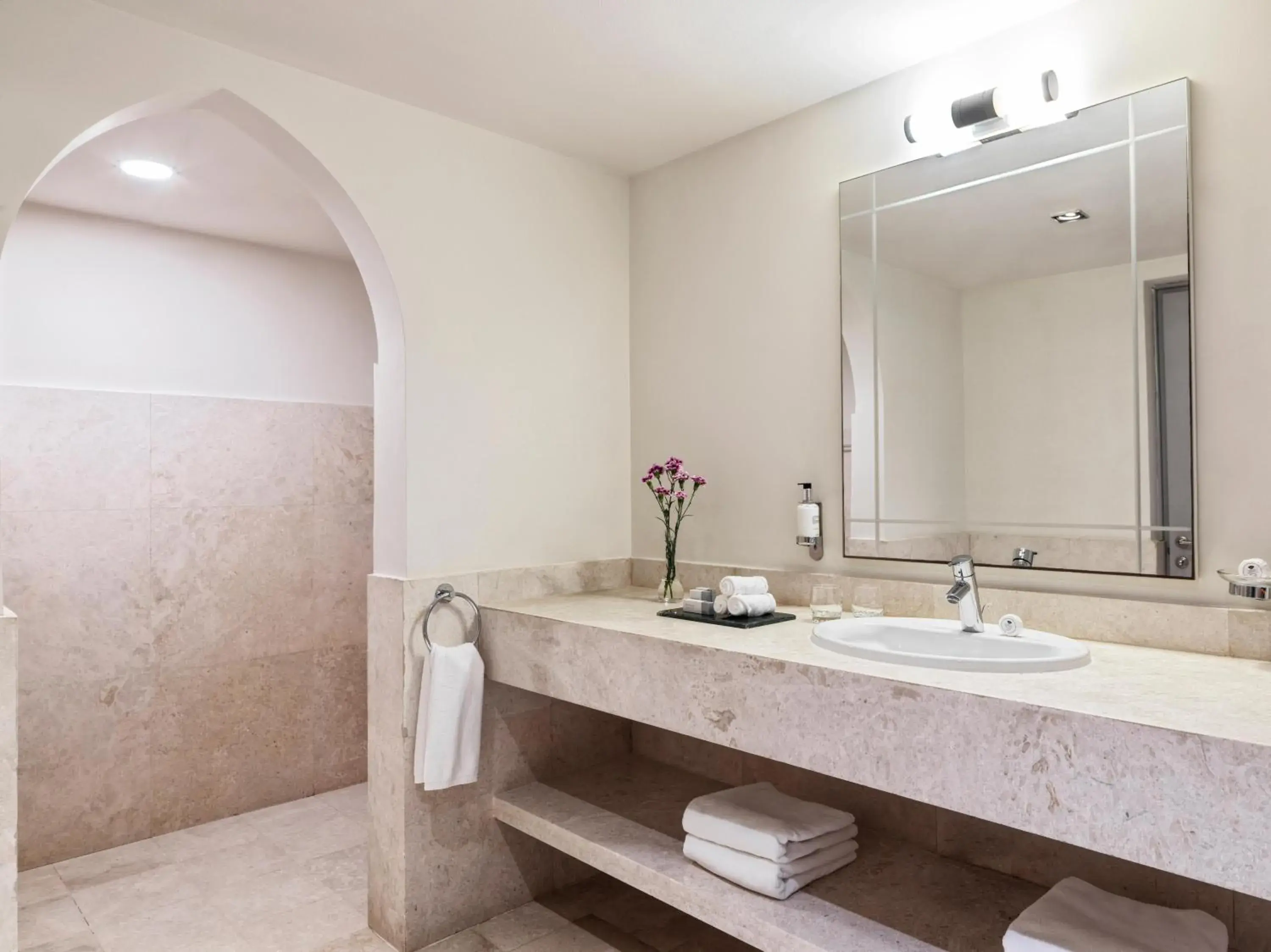 Shower, Bathroom in Fanar Hotel & Residences