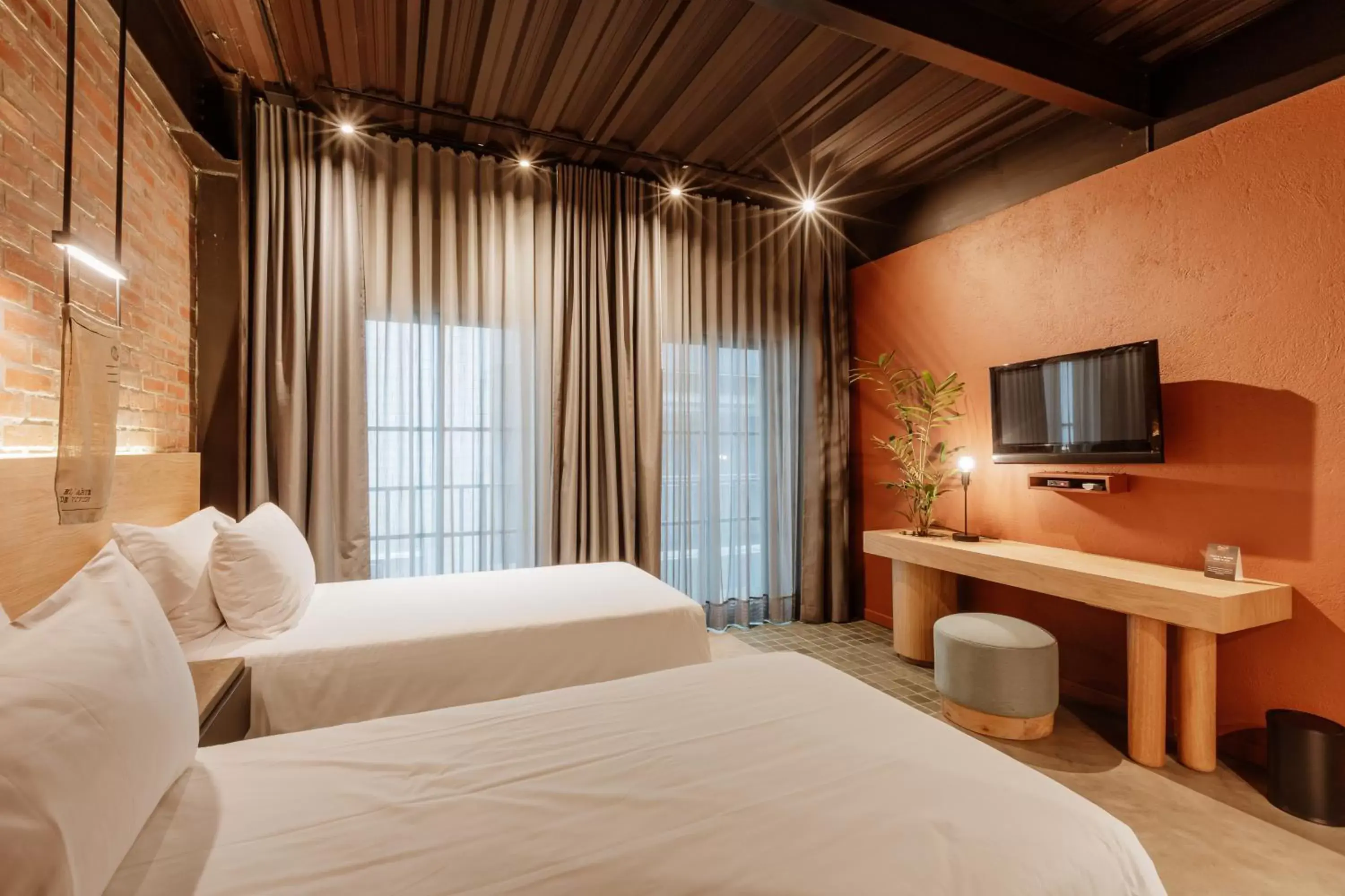 Superior Twin Room in The Art Hotel Medellin Superior Twin Room in The Art Hotel Medellin