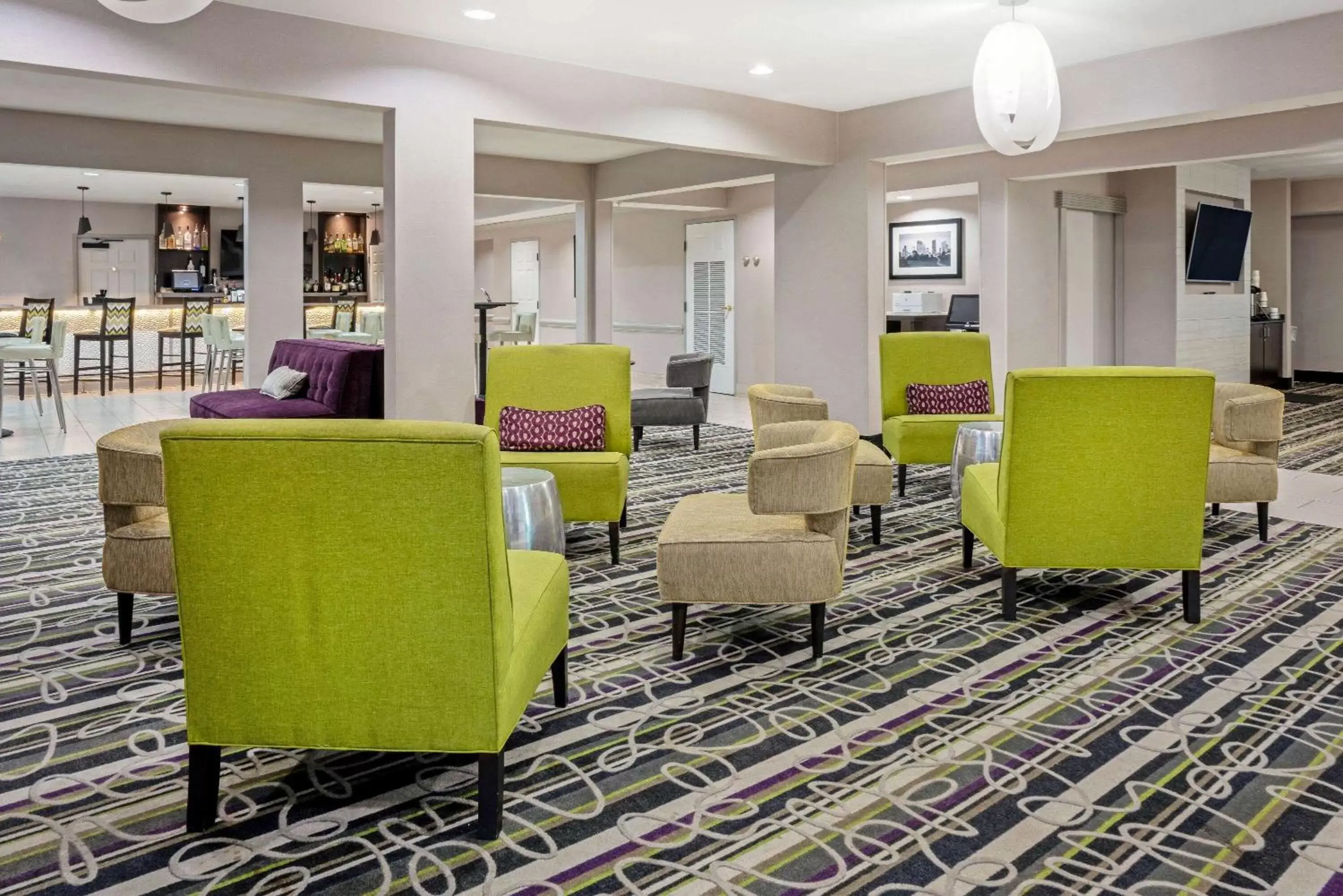 Lobby or reception in La Quinta by Wyndham Houston North-Spring