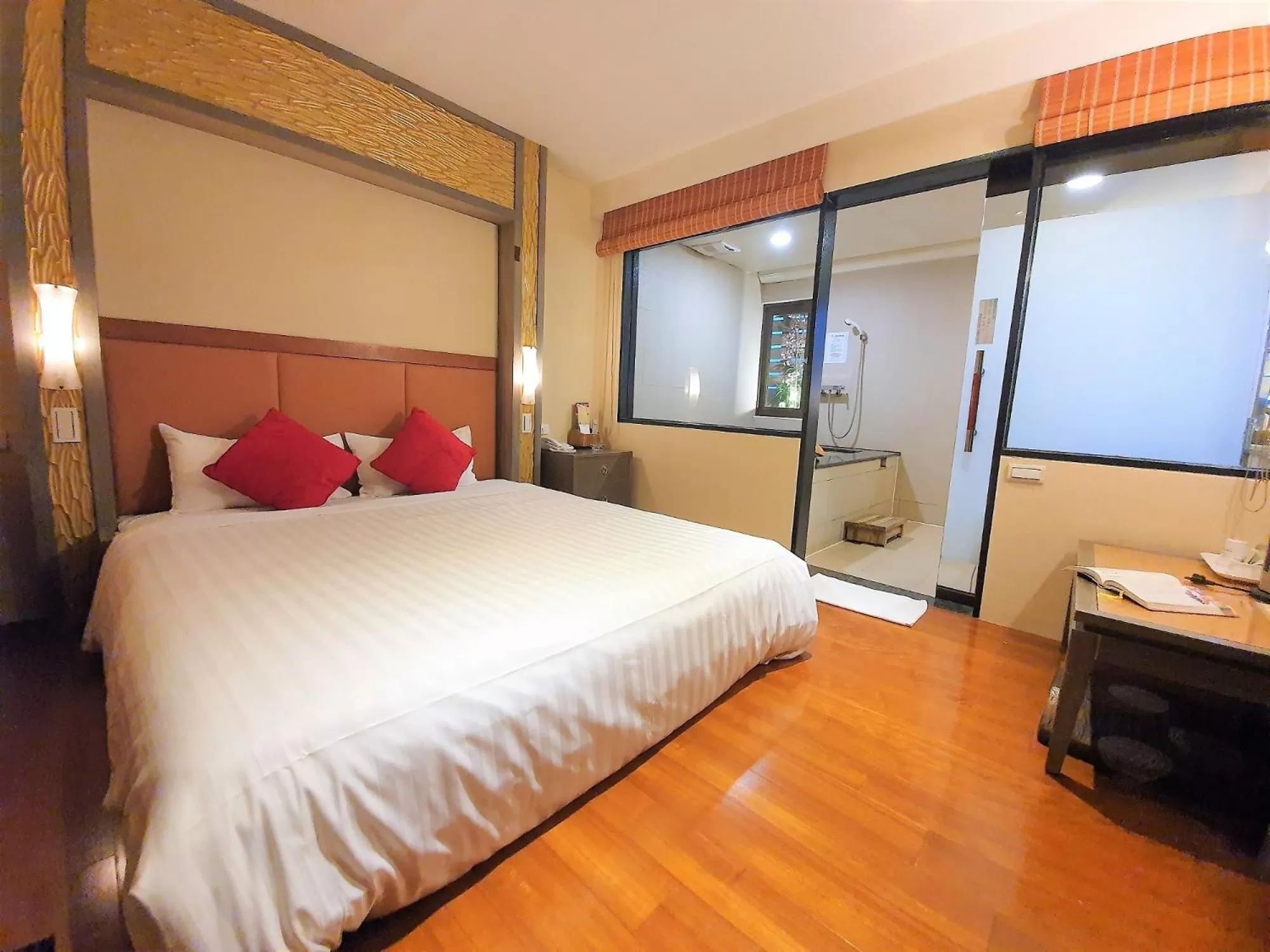 Bedroom, Bed in Chyuan Du Spring Resort