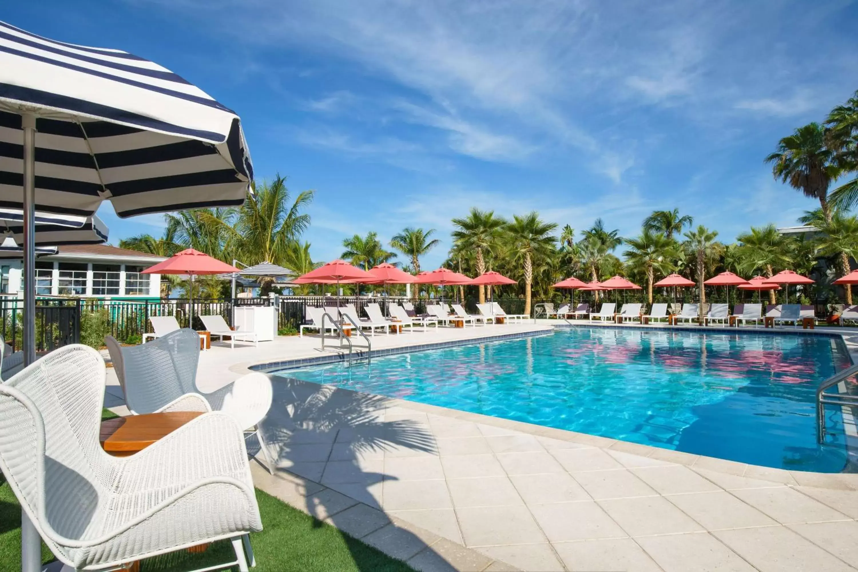 Pool view, Swimming Pool in Hilton Garden Inn St. Pete Beach, FL