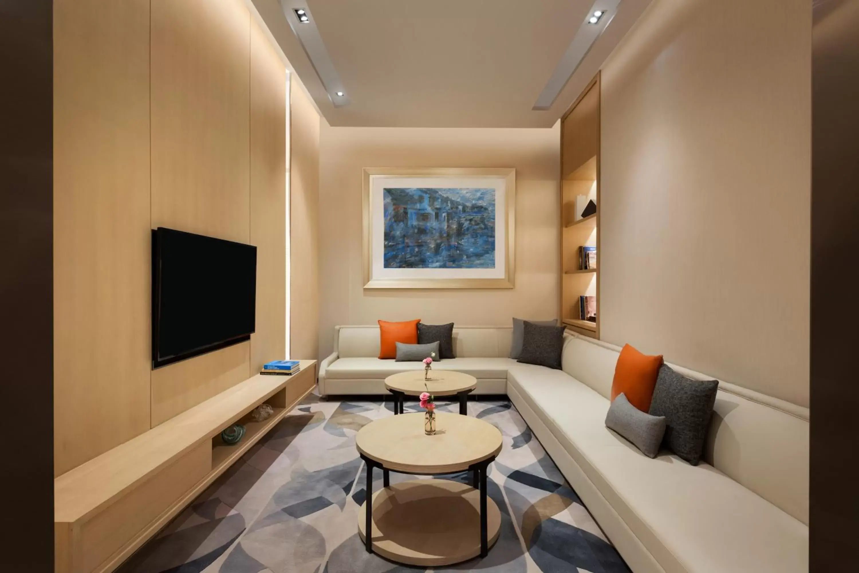 Communal lounge/ TV room, Seating Area in Hyatt Place Shanghai Hongqiao CBD