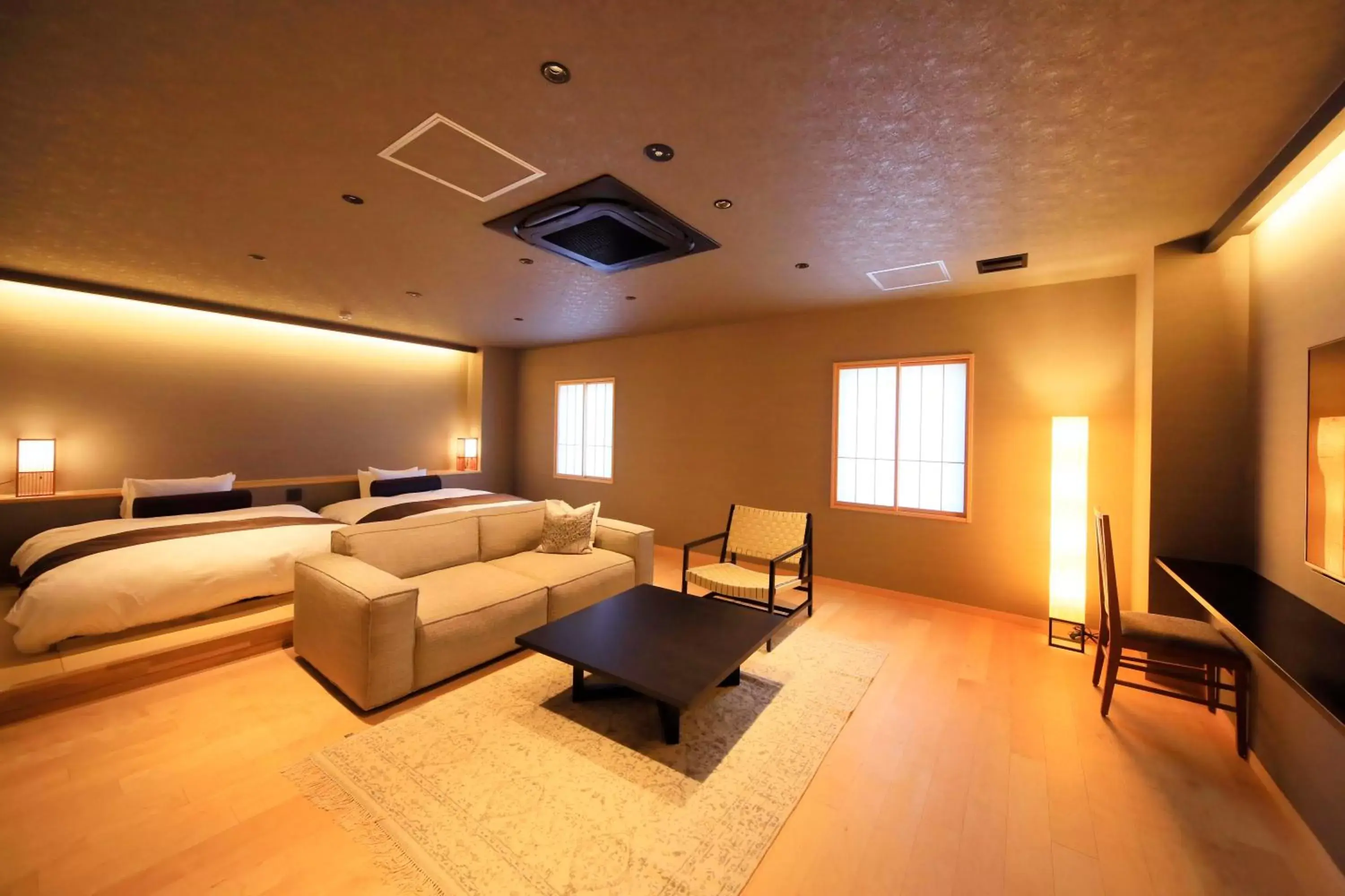 Photo of the whole room, Bed in Waqoo Naritasanmonzen Photo of the whole room, Bed in Waqoo Naritasanmonzen