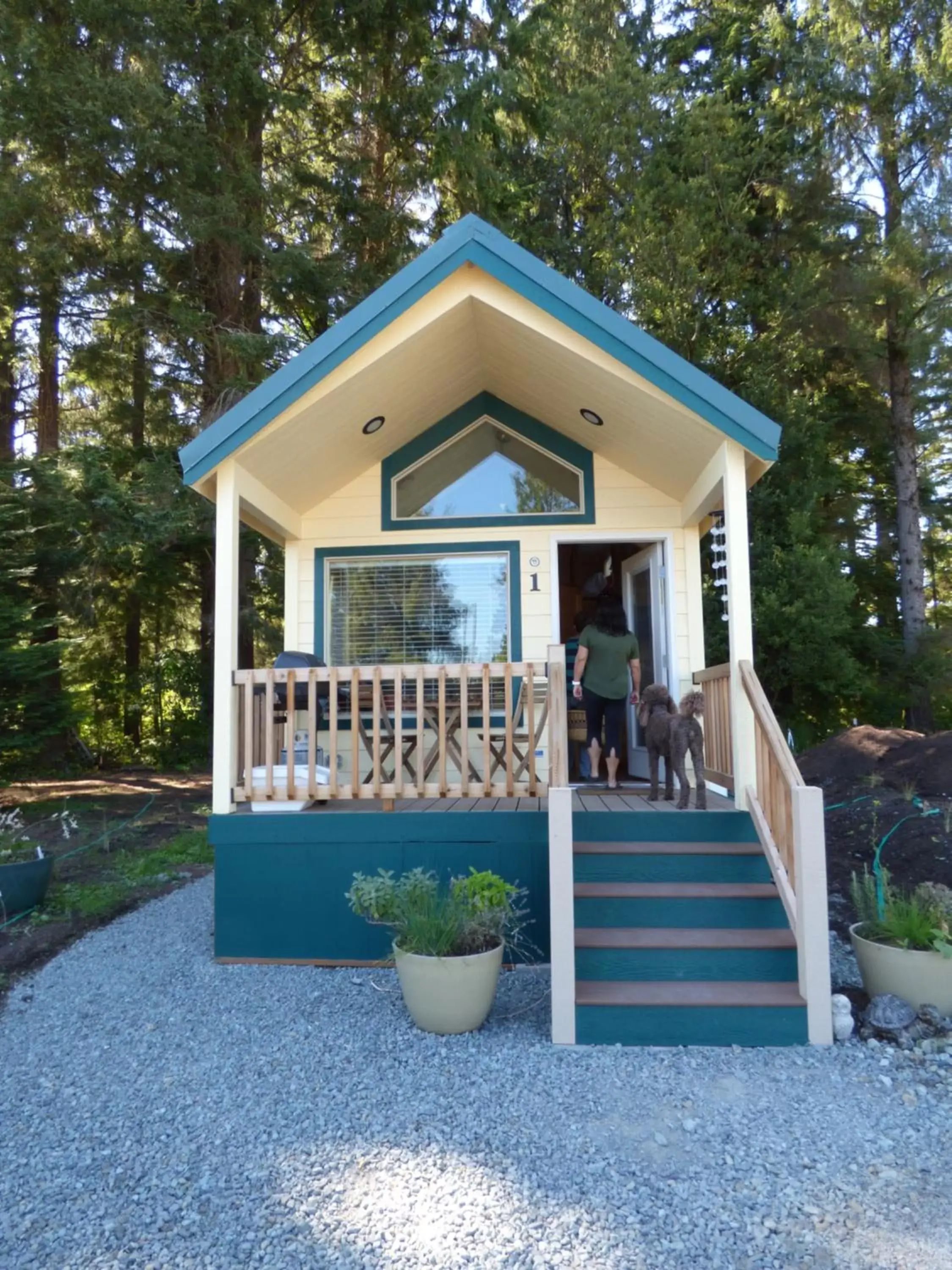 Property building, Patio/Outdoor Area in Sheltered Nook On Tillamook Bay