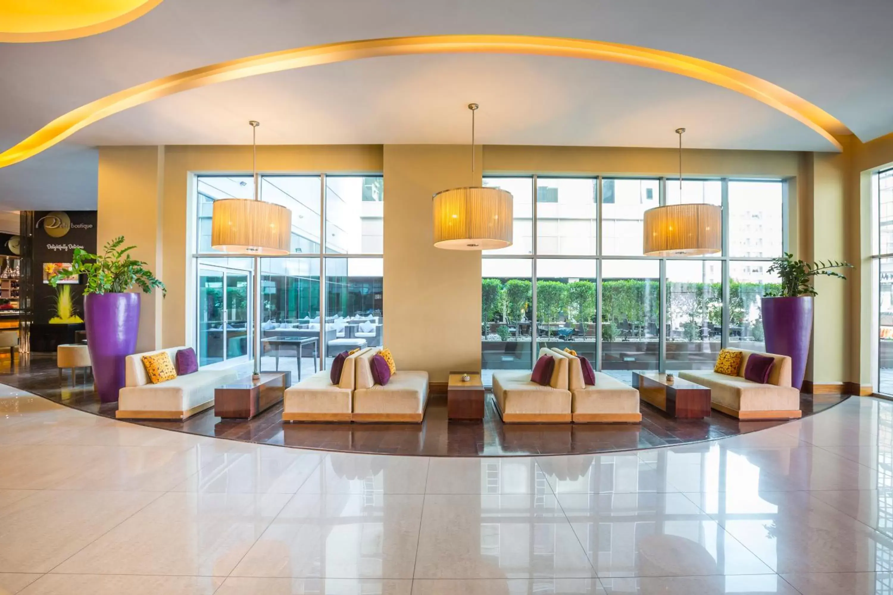 Lobby or reception in Novotel Suites Dubai Mall of the Emirates