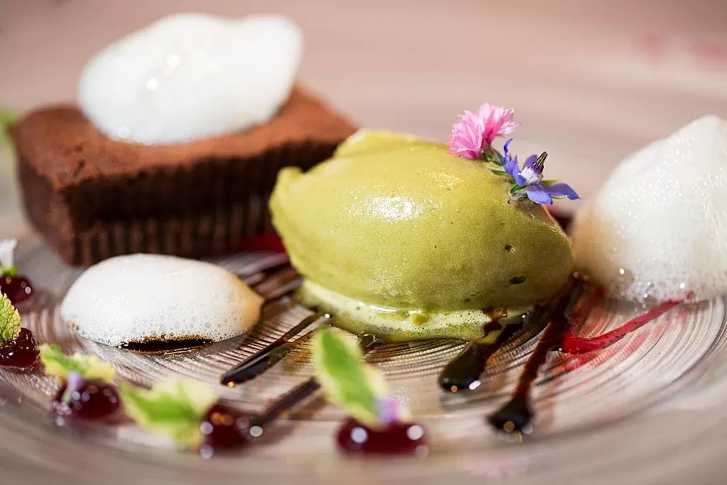 Food in Höger's Hotel & Restaurant