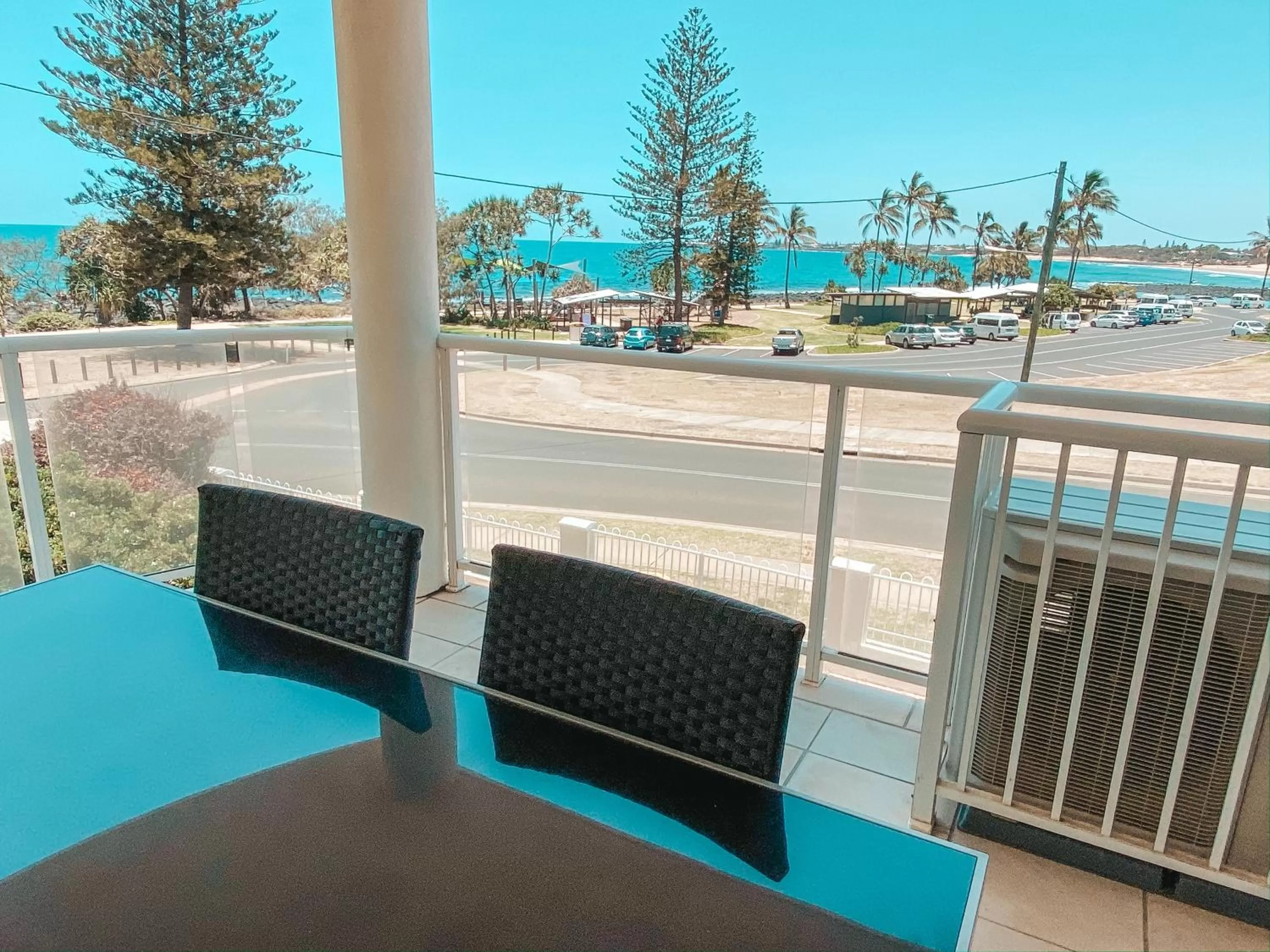 Patio in Bargara Blue Resort