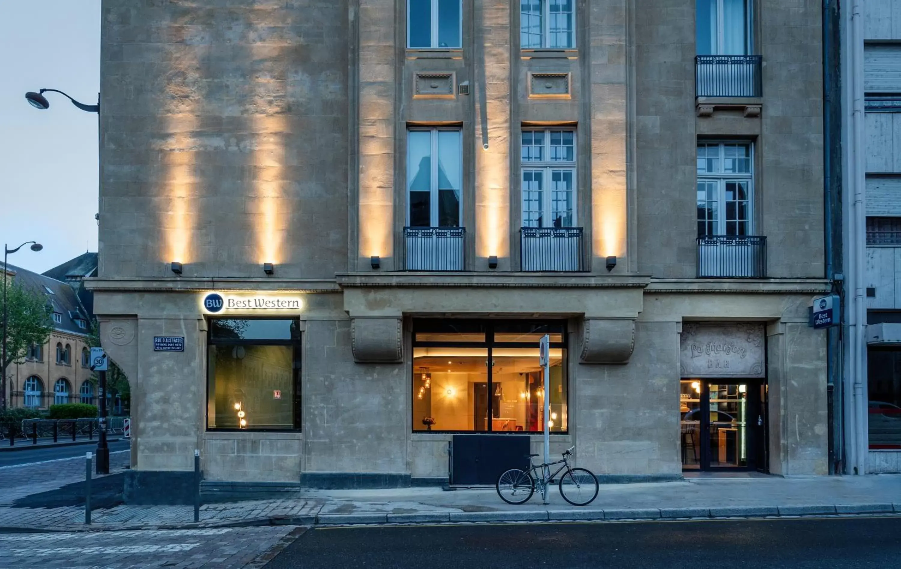 Property building in Best Western Metz Centre Gare Property building in Best Western Metz Centre Gare