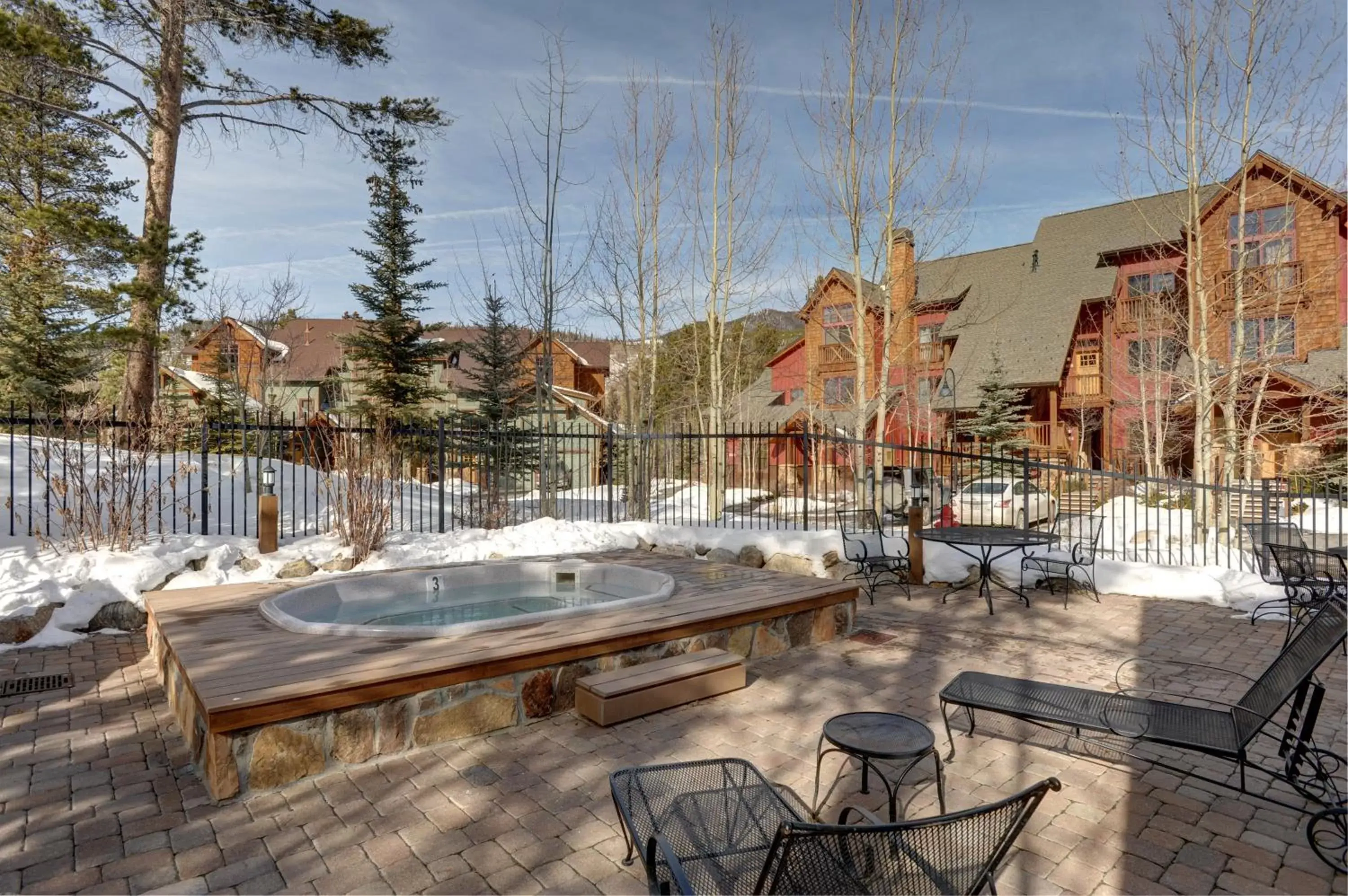 Swimming Pool in Lakeside Village by Keystone Resort