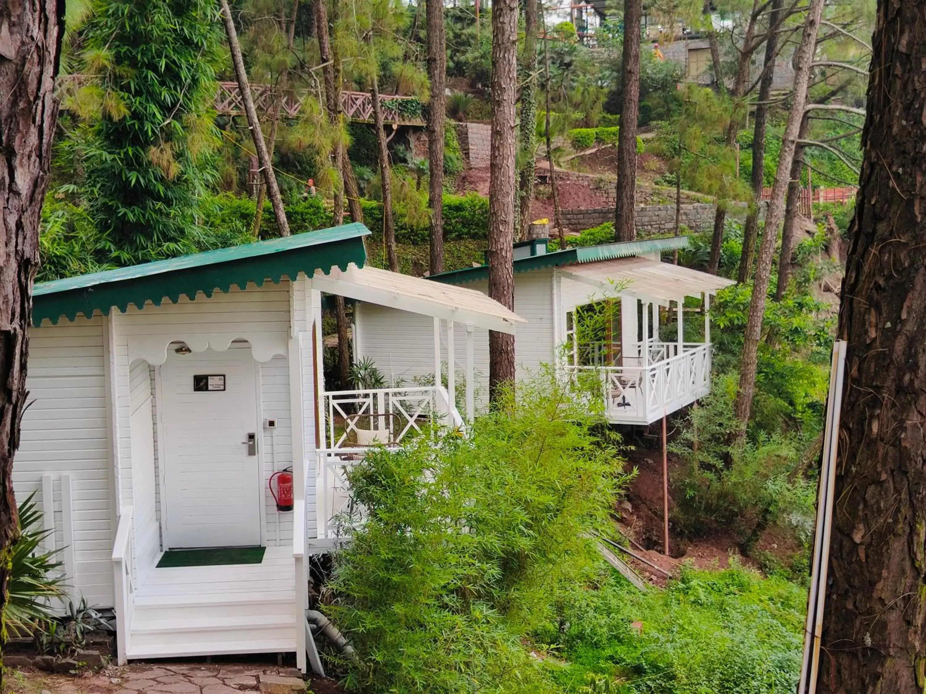 Garden, Property Building in Kasauli Hills Resort