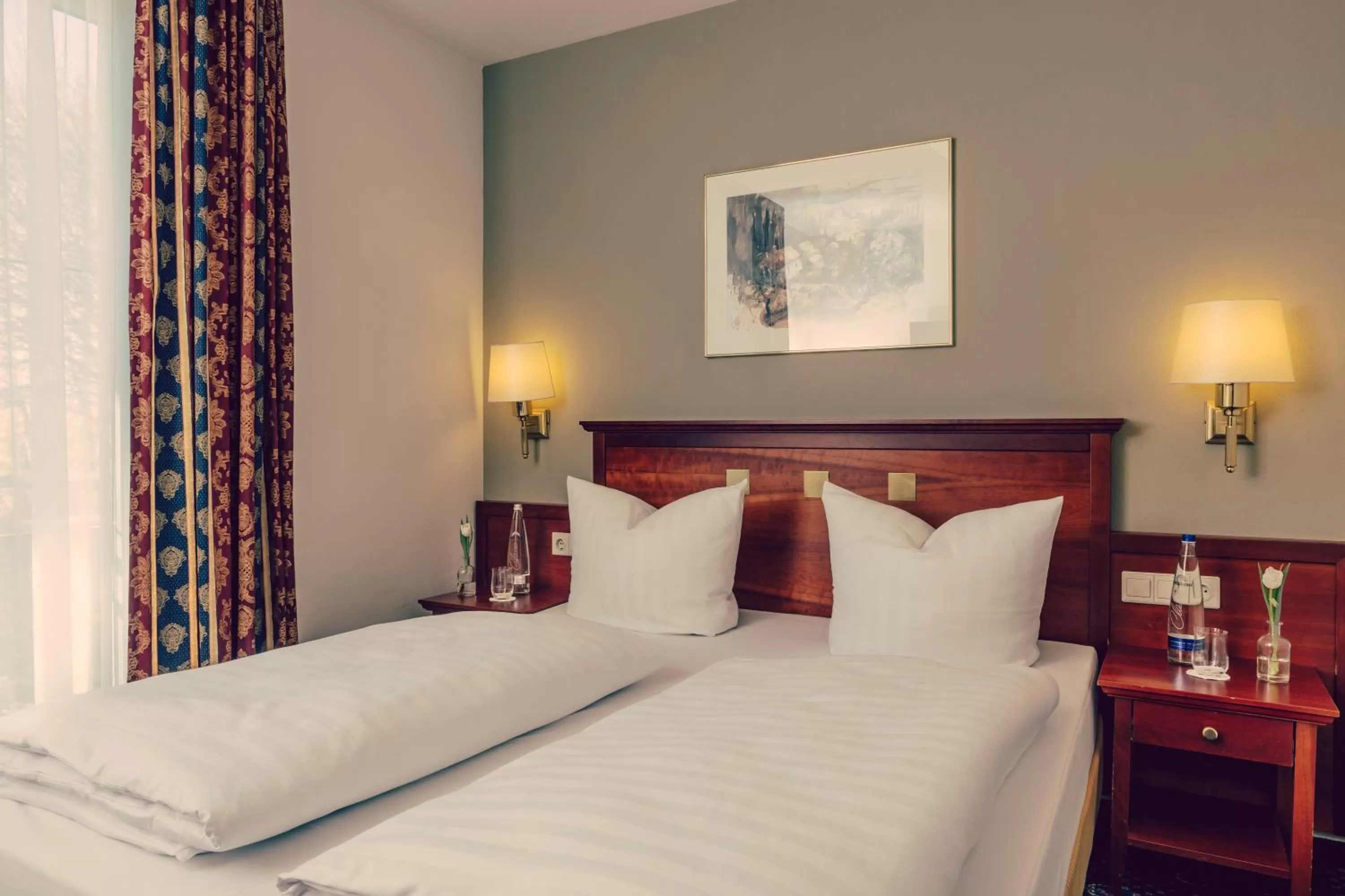 Bed in Landhotel Hallnberg