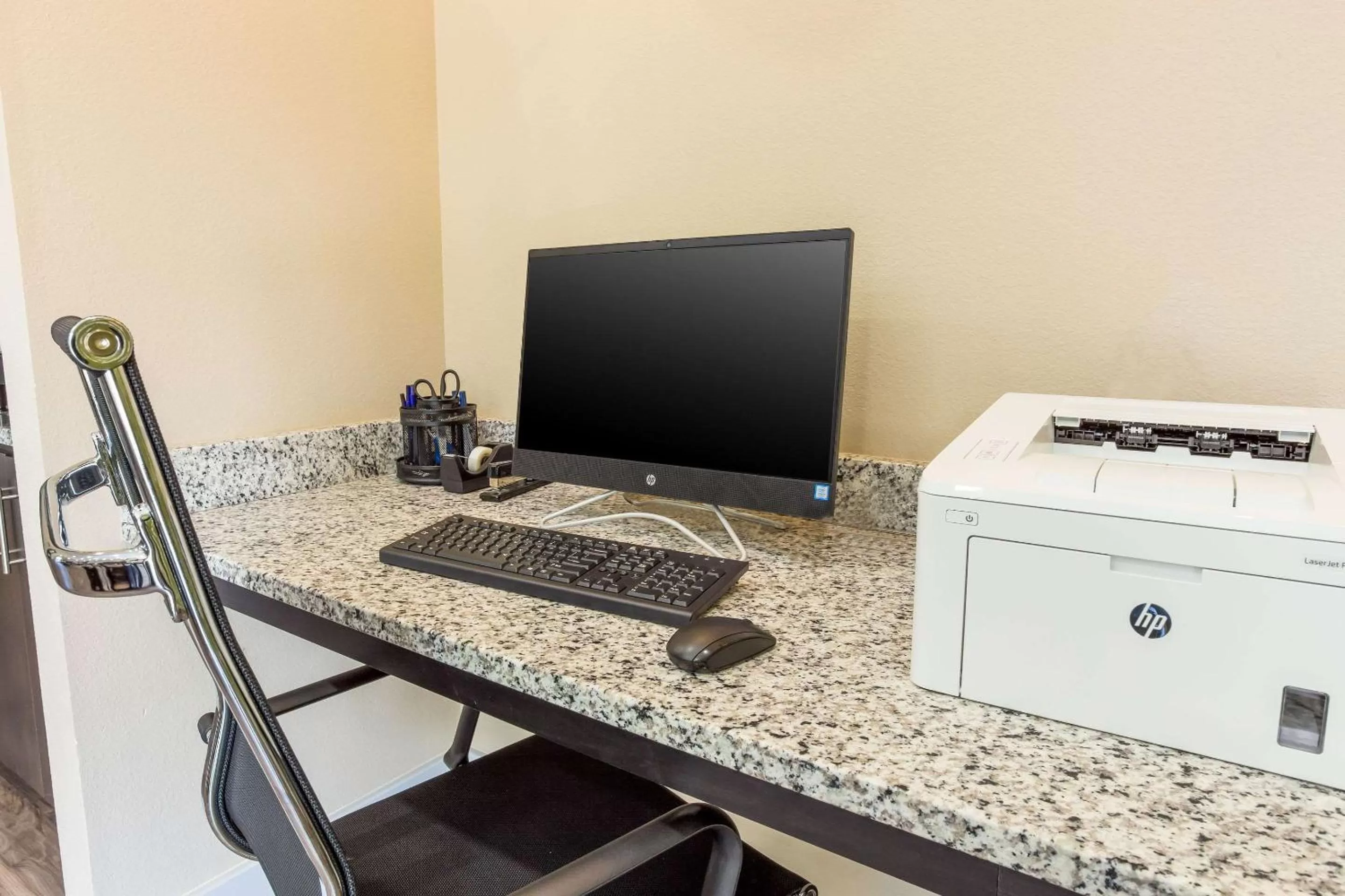 On site in MainStay Suites Logan Ohio-Hocking Hills