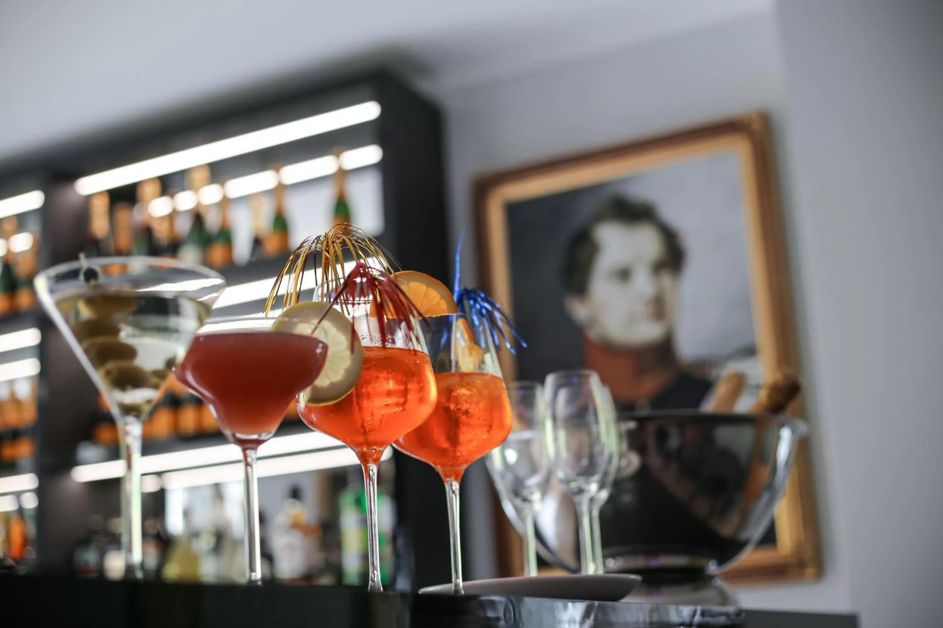 Alcoholic drinks in Hotel Waldeslust