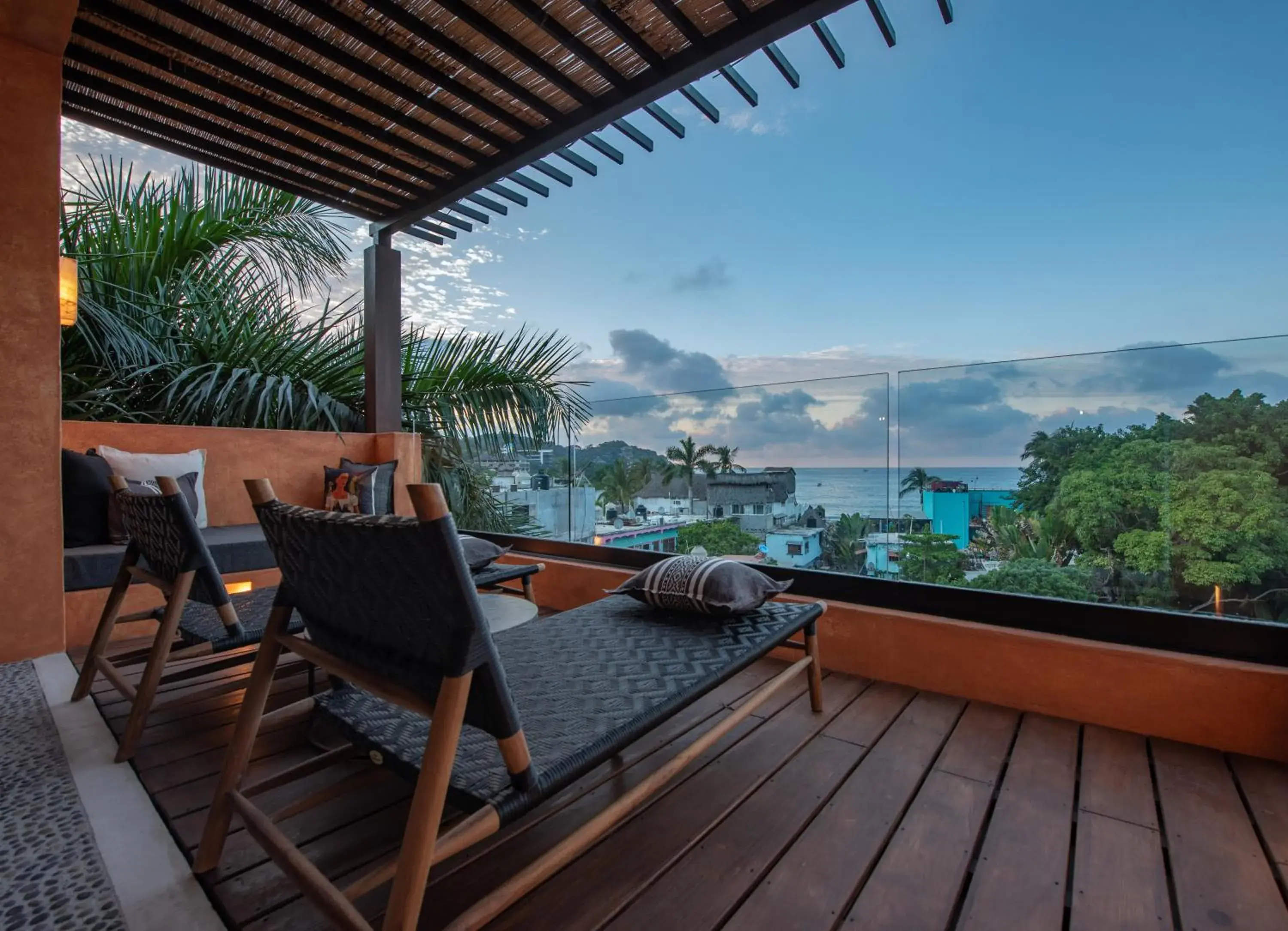 Balcony/Terrace in Sayulinda Hotel