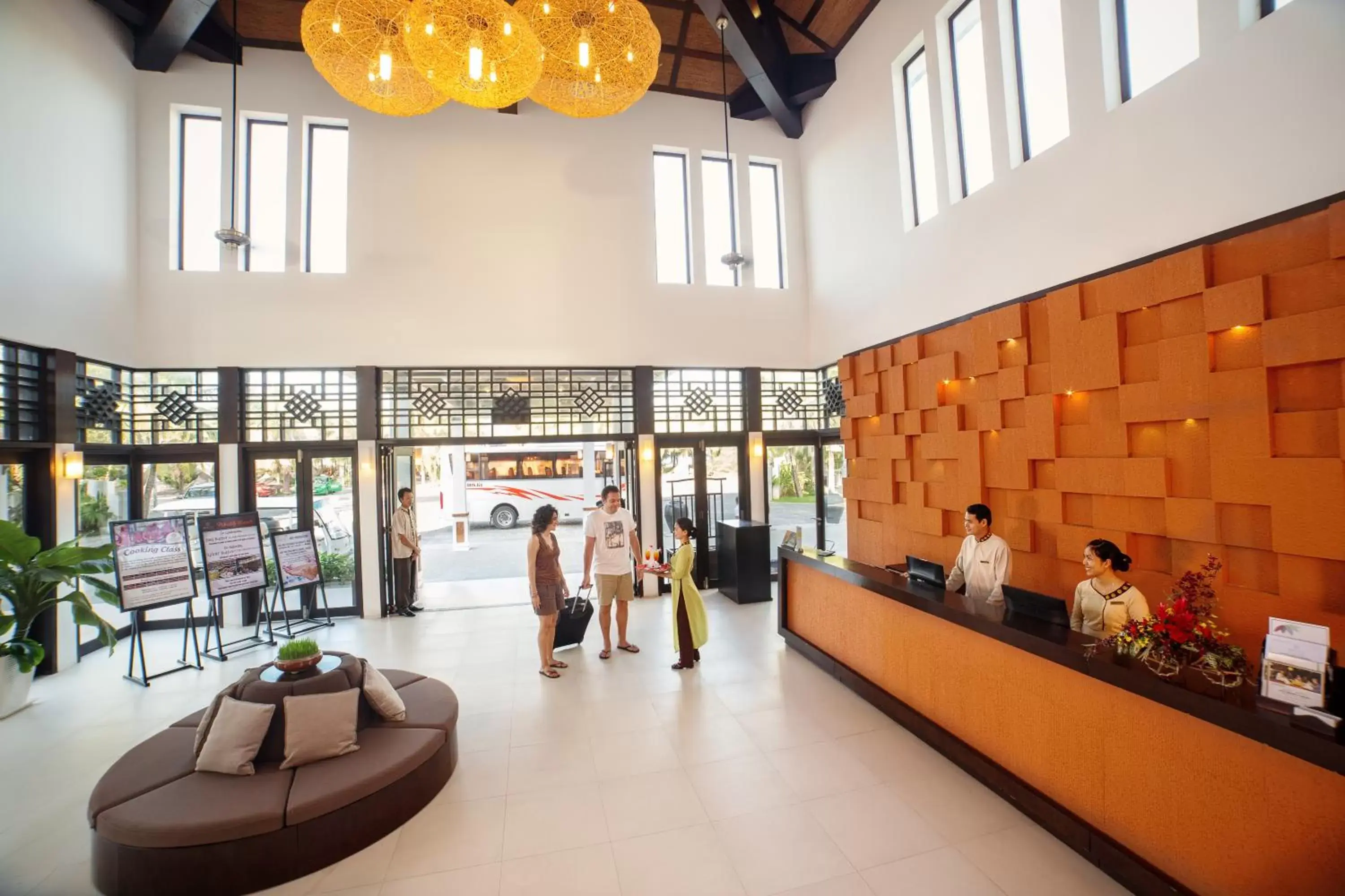 Lobby or reception in Hoi An Beach Resort