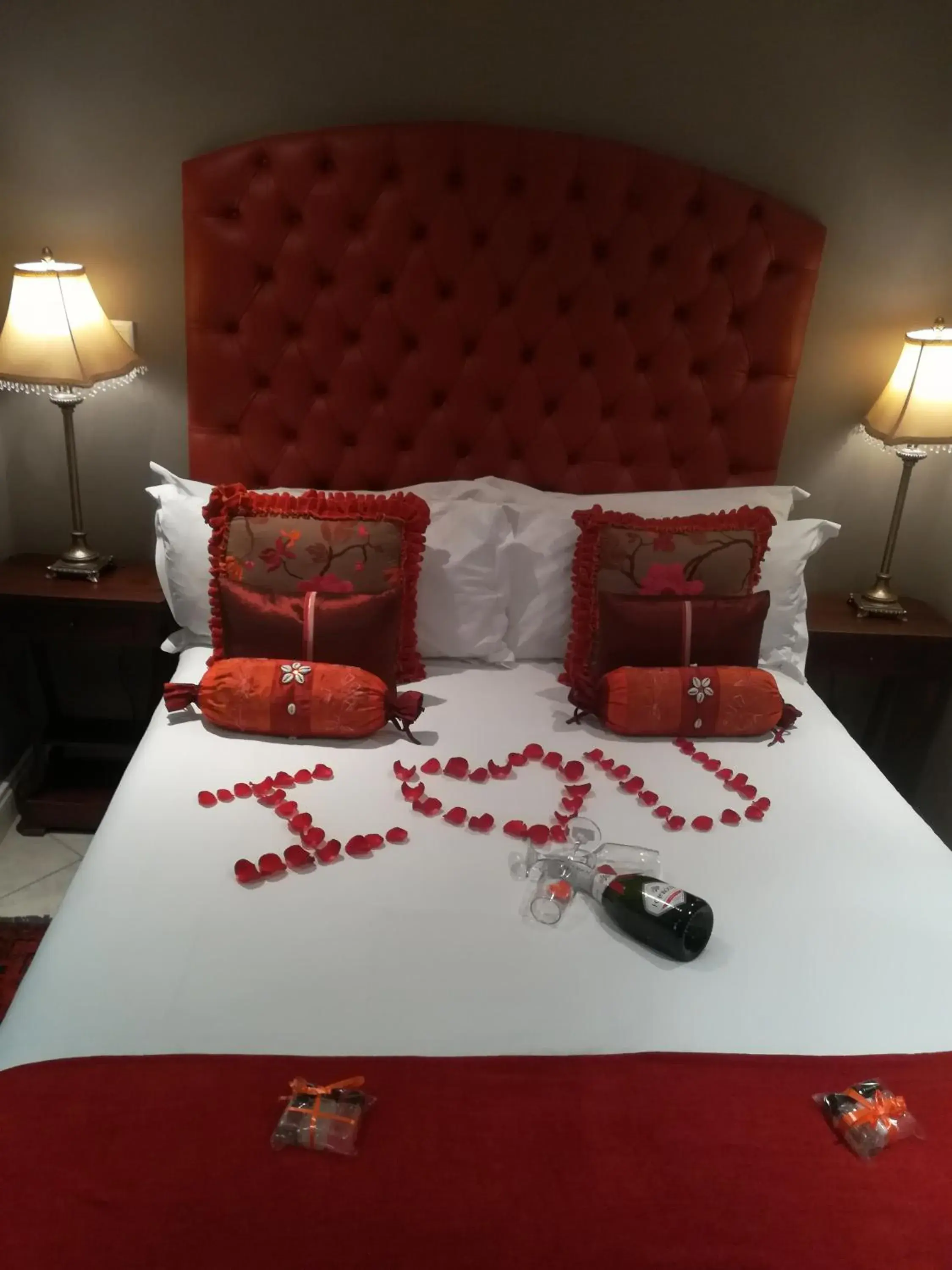 Bed in Duke and Duchess Boutique Hotel