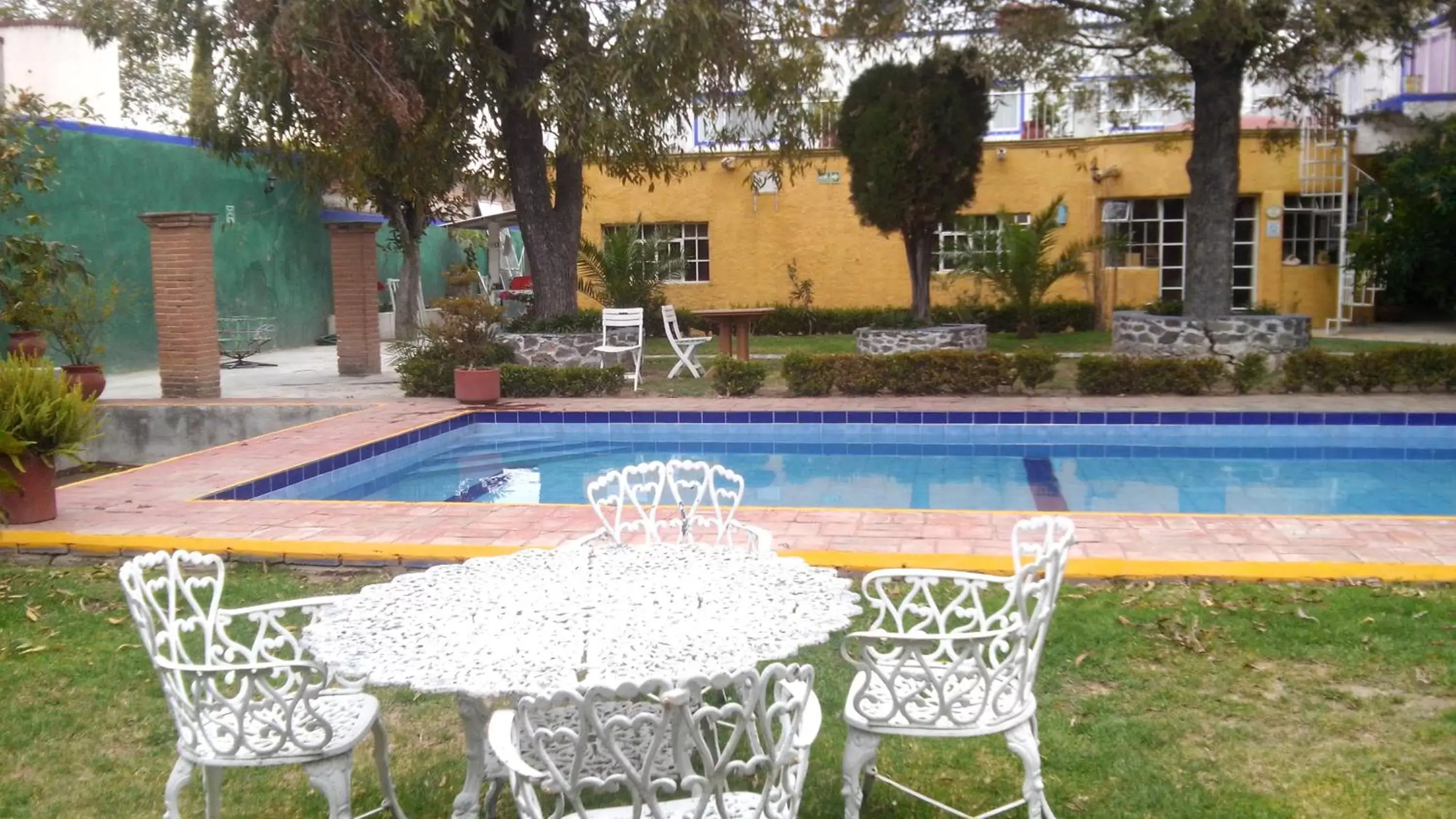 Garden, Swimming Pool in Hotel Elohim by Rotamundos