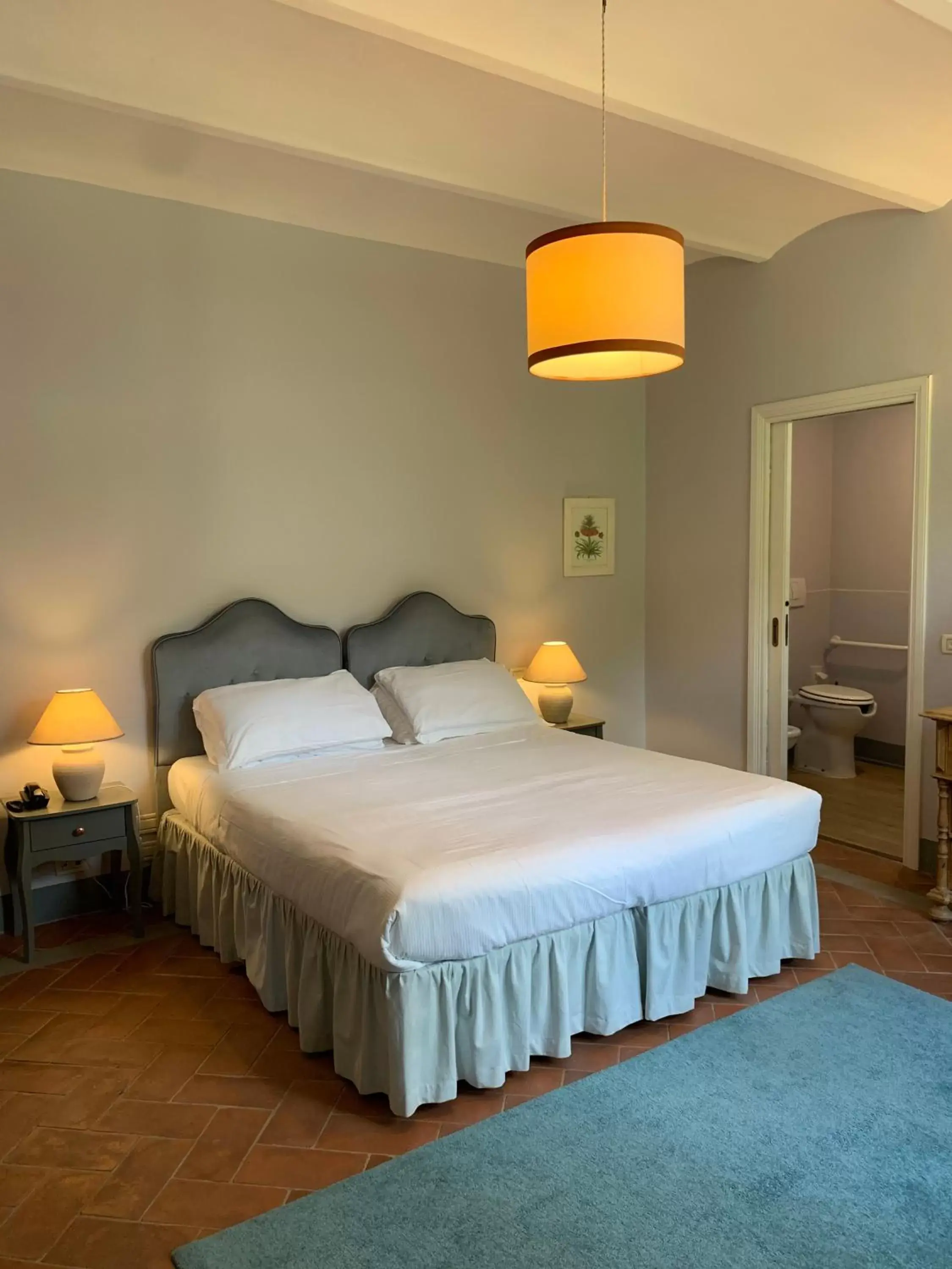 Bedroom, Bed in Hotel Albergo Villa Marta