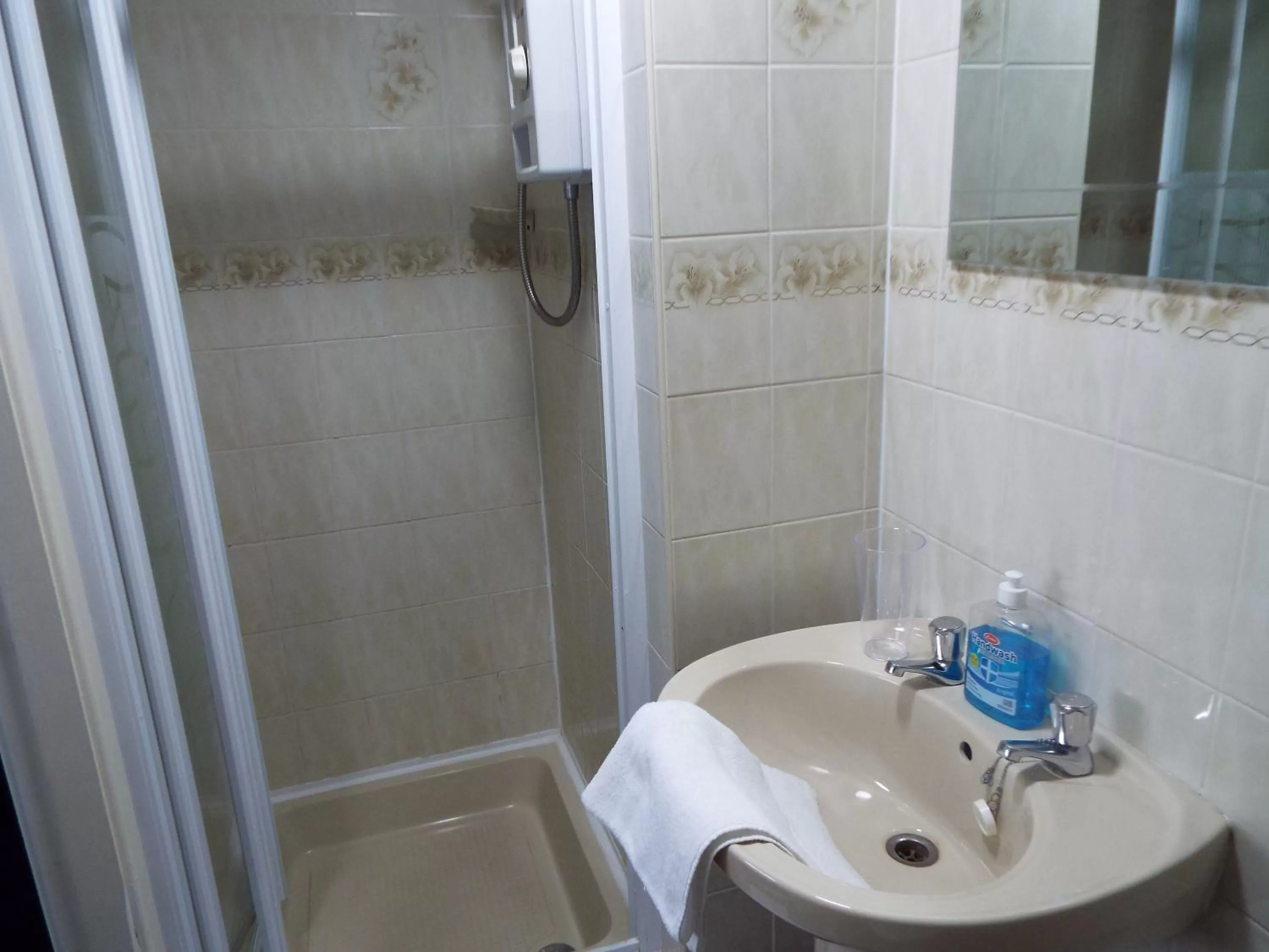 Bathroom in Alfies Hotel